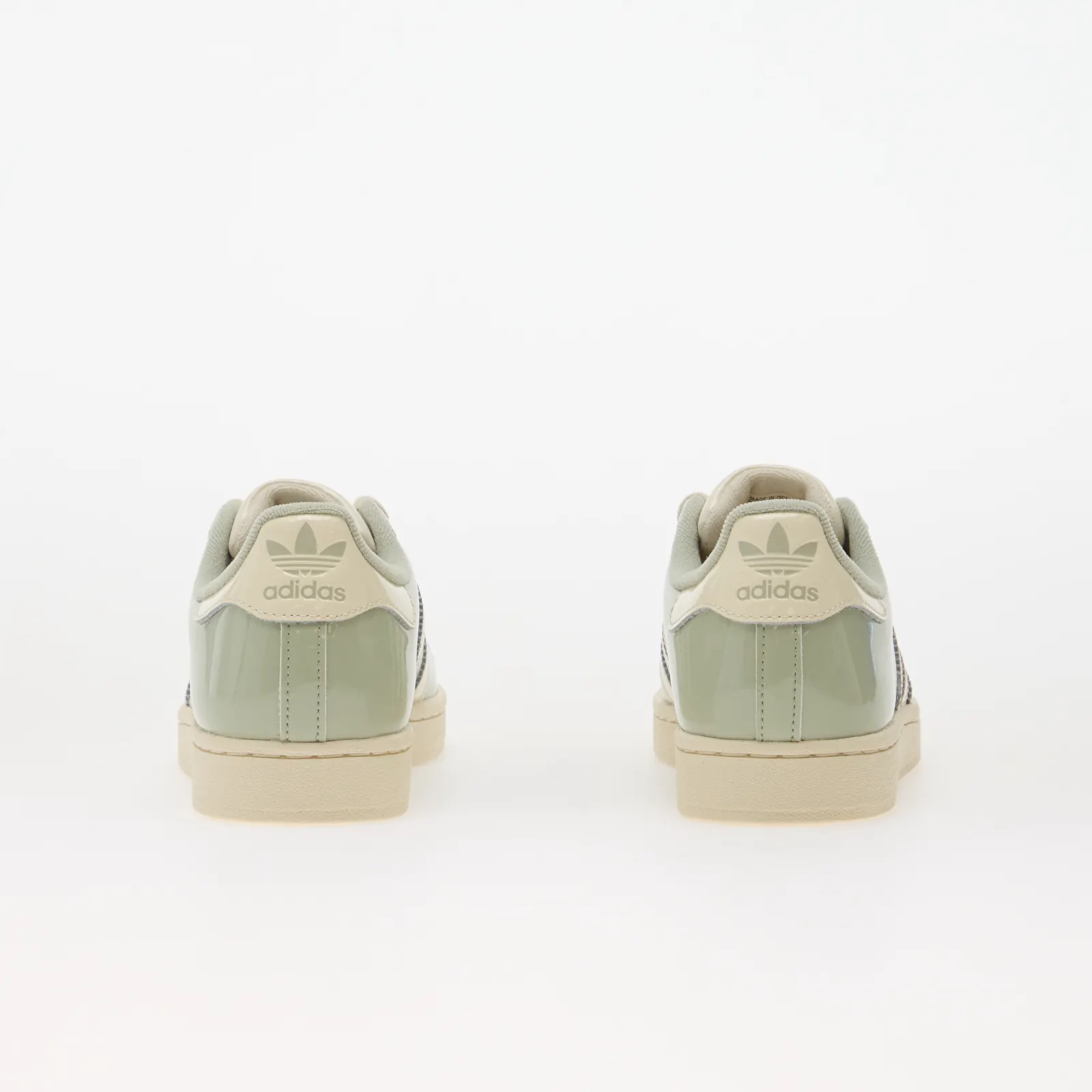 Baskets femme adidas Superstar II Halo Green/ Cream White