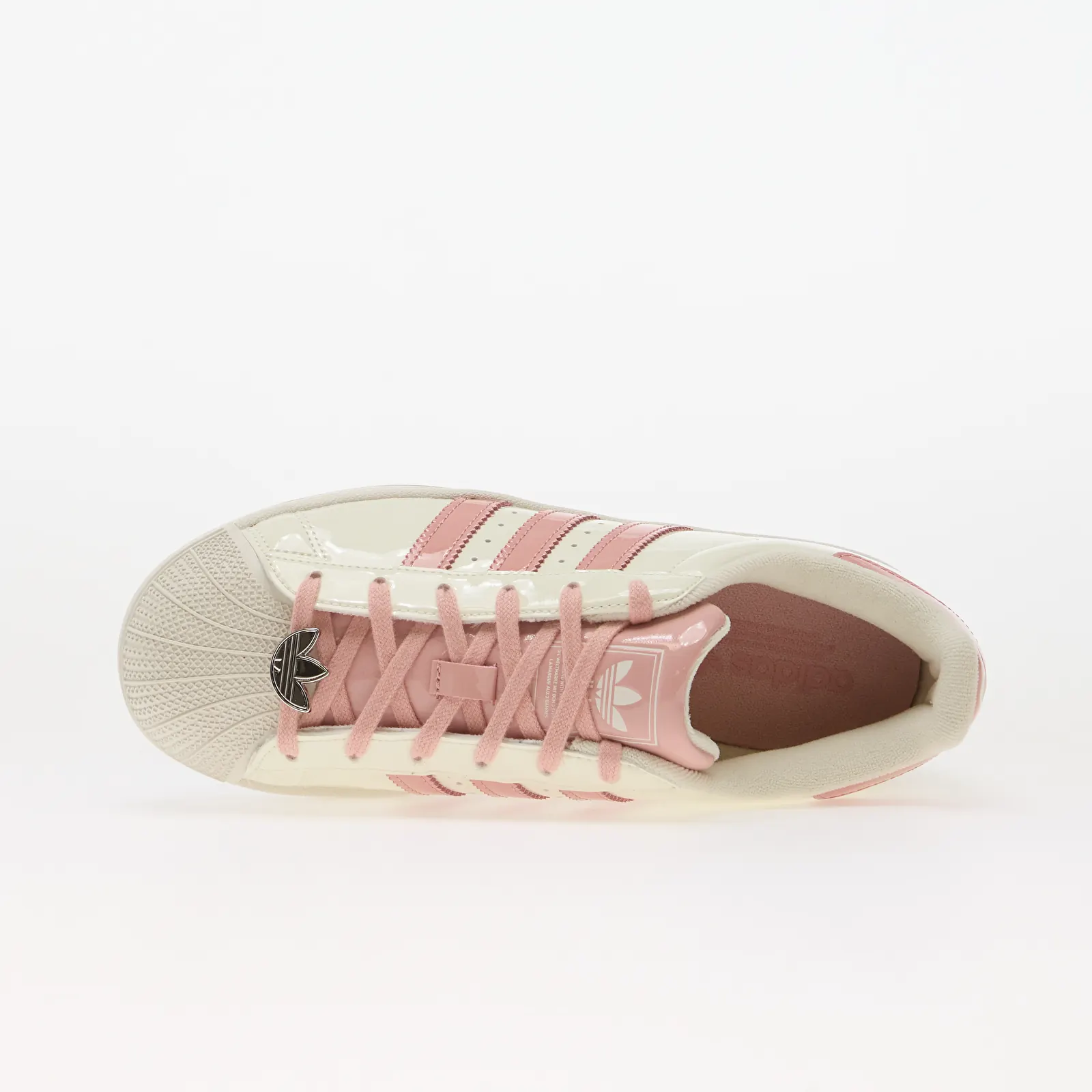 Naiste tossud adidas Superstar II Off White/ Wonder Mauve
