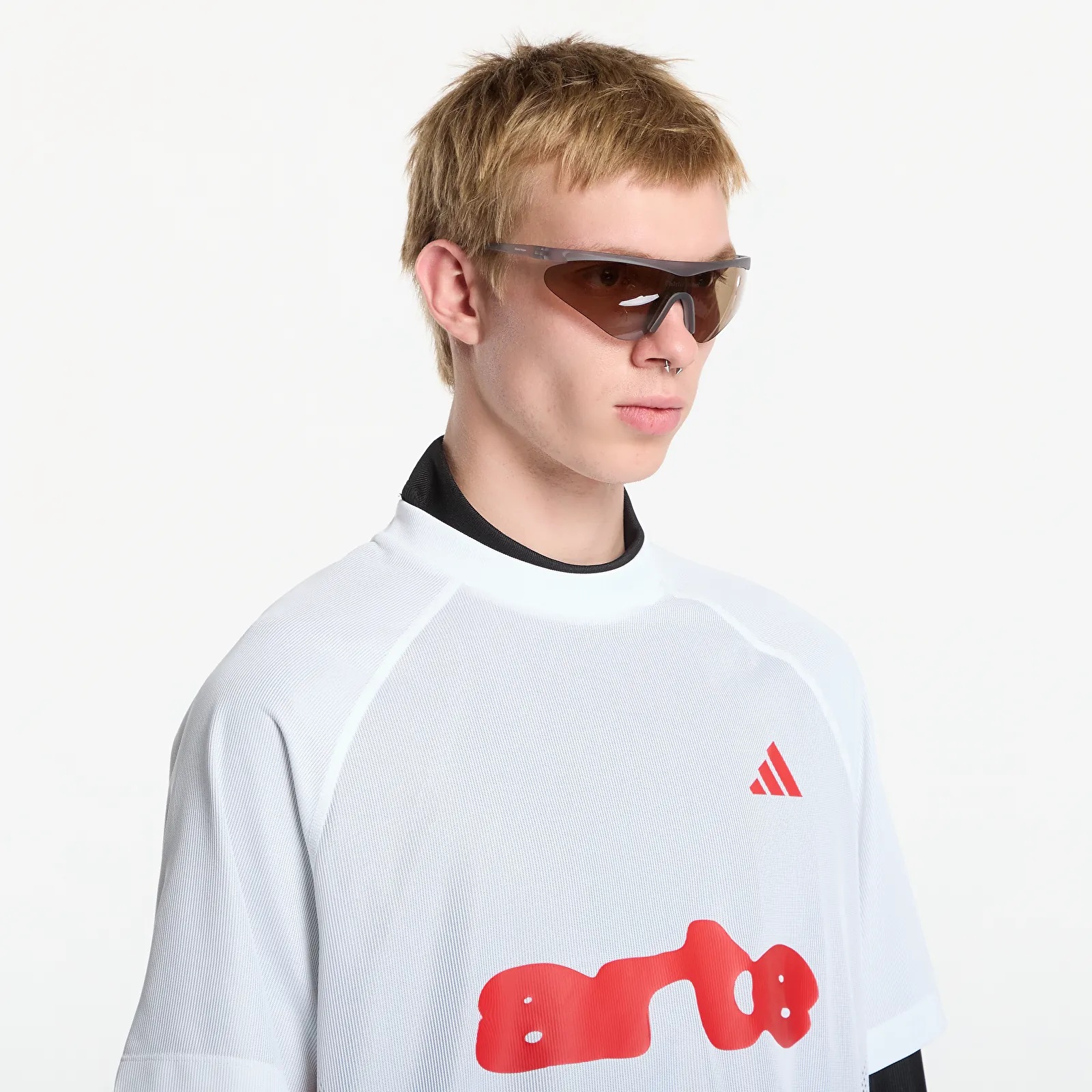 Pánske dresy adidas x Arte Antwerp Longsleeve Double Layer Jersey White/ Black