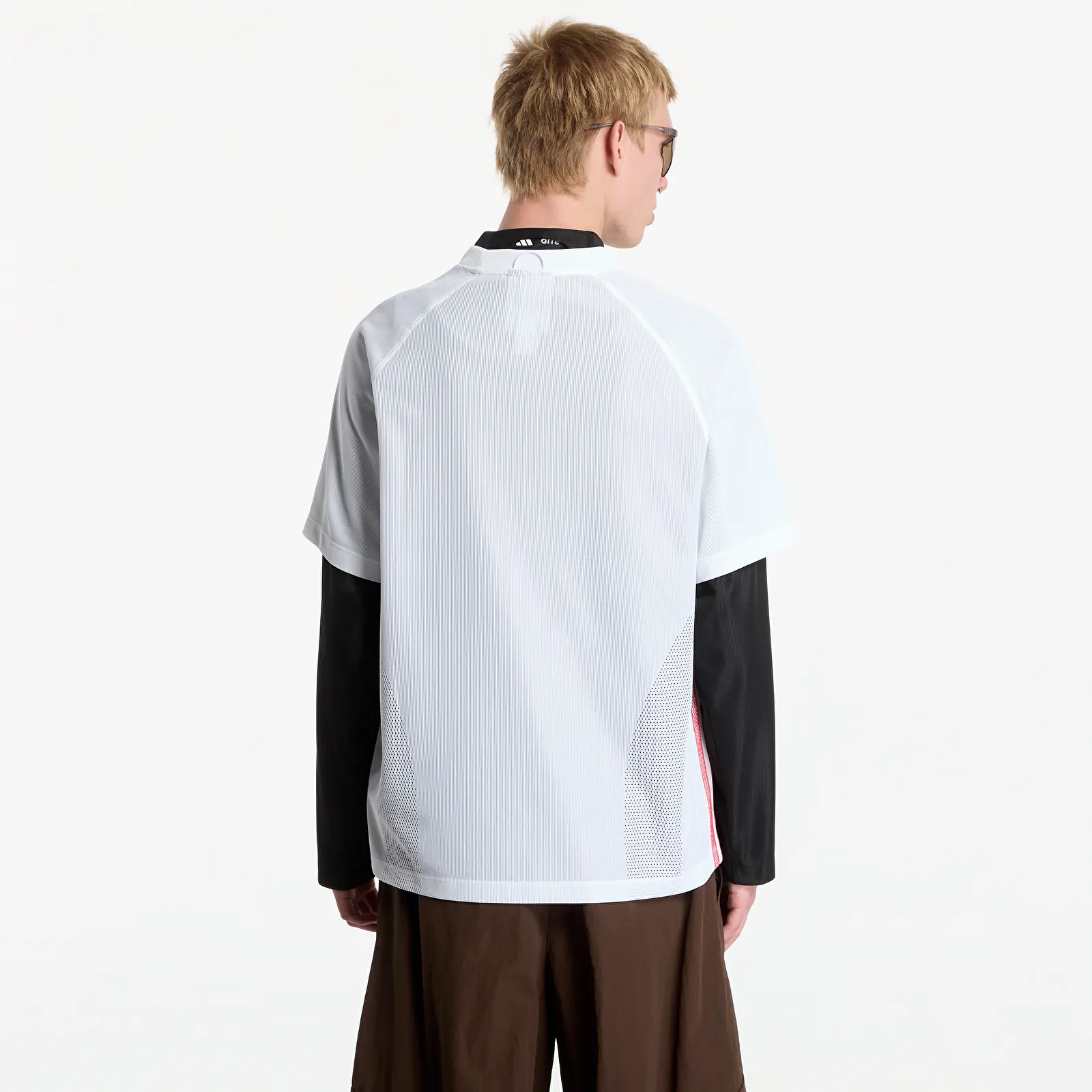 Pánske dresy adidas x Arte Antwerp Longsleeve Double Layer Jersey White/ Black