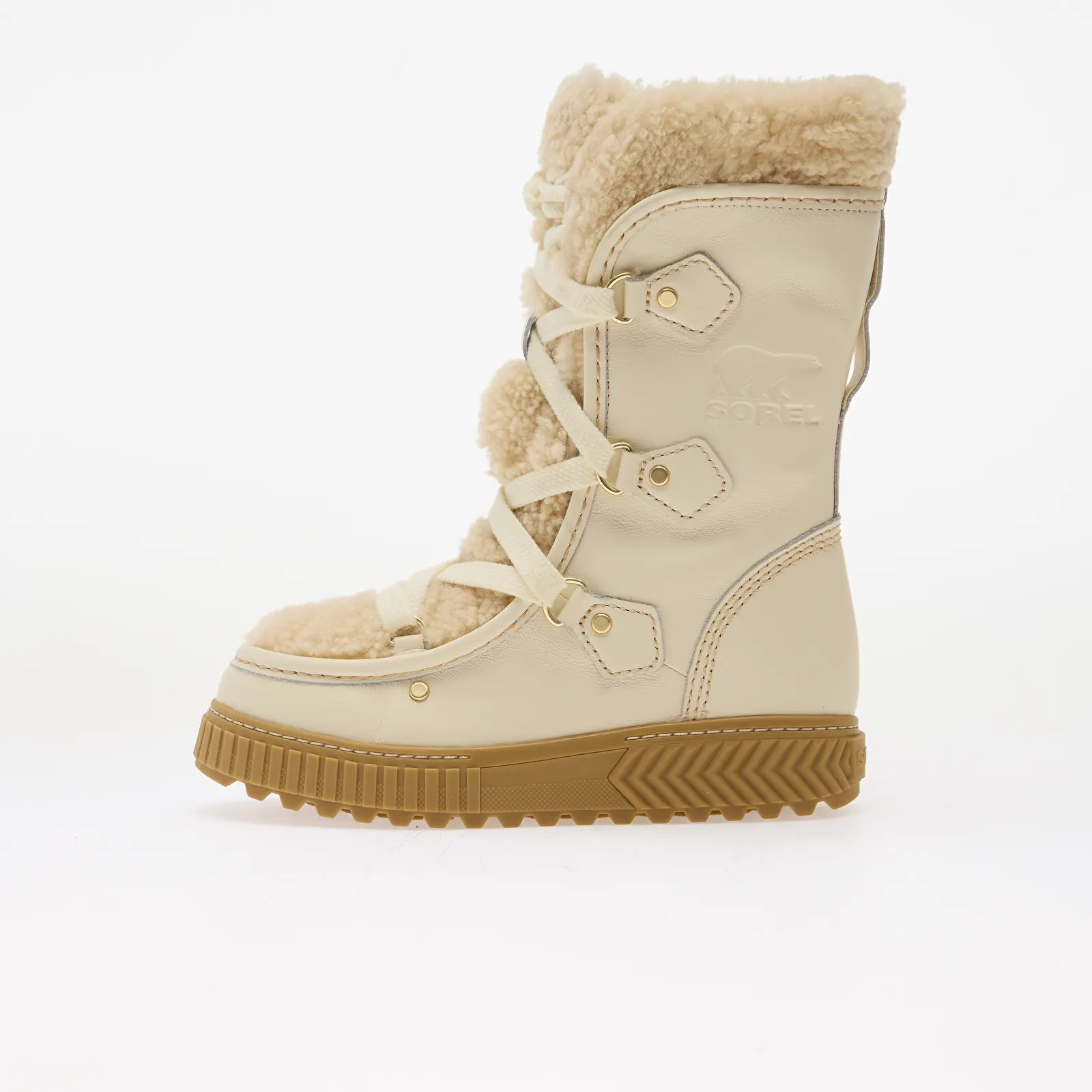 Naiste tossud ja kingad Sorel ONA AVE™ ALPINE TALL LX WP Snow, Gum 17