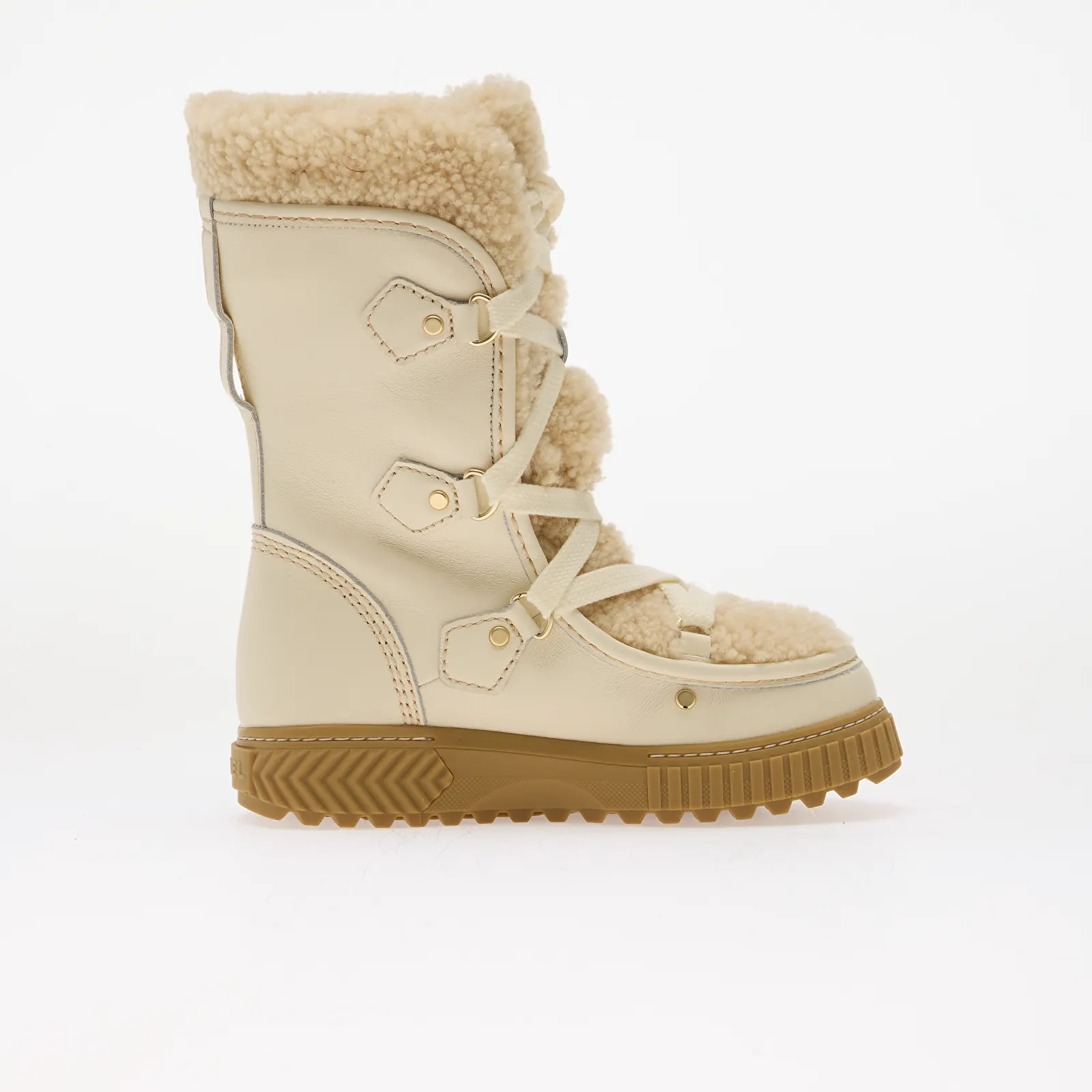 Naiste tossud ja kingad Sorel ONA AVE™ ALPINE TALL LX WP Snow, Gum 17