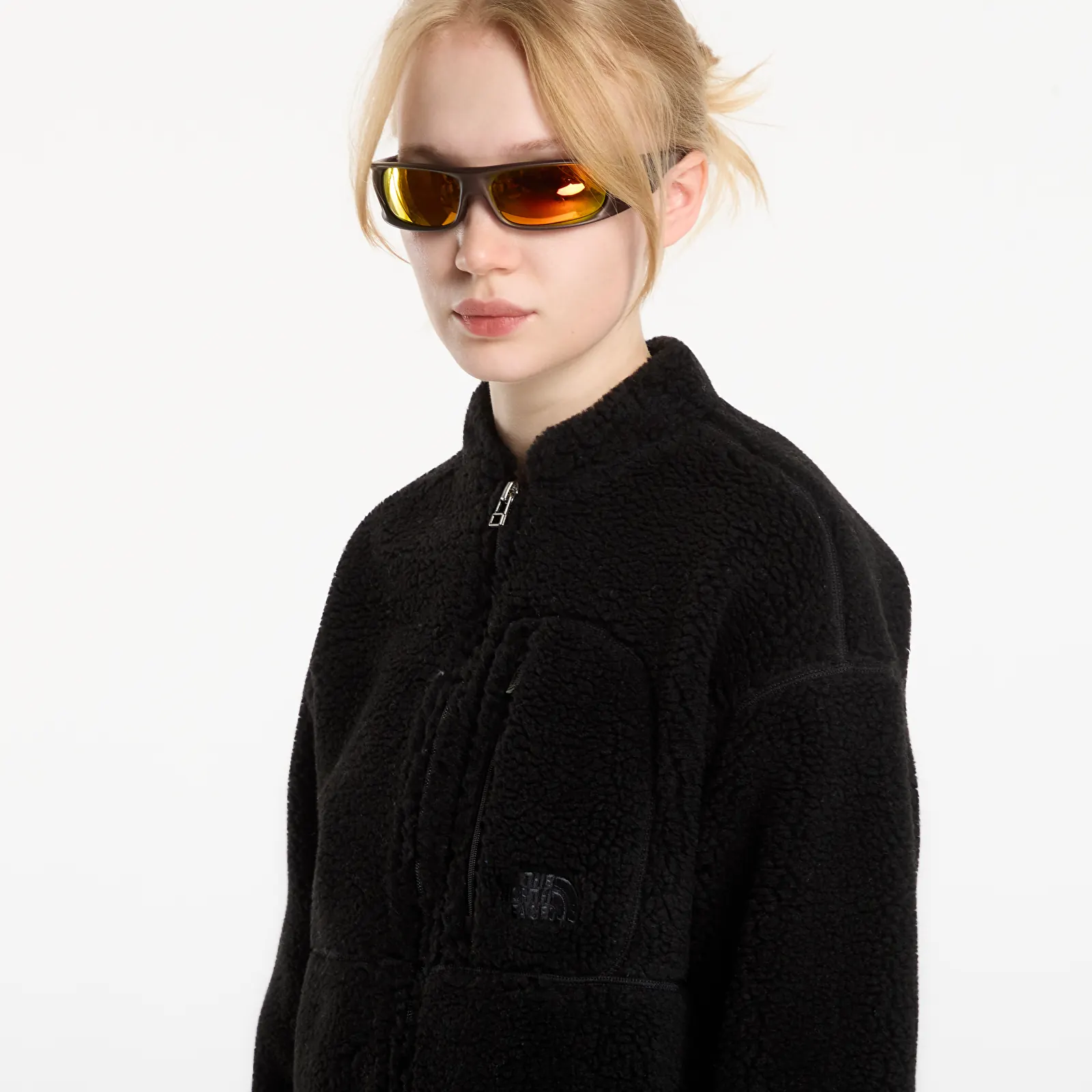 Dámské bundy The North Face Extreme Pile 2 Full Zip Jacket TNF Black