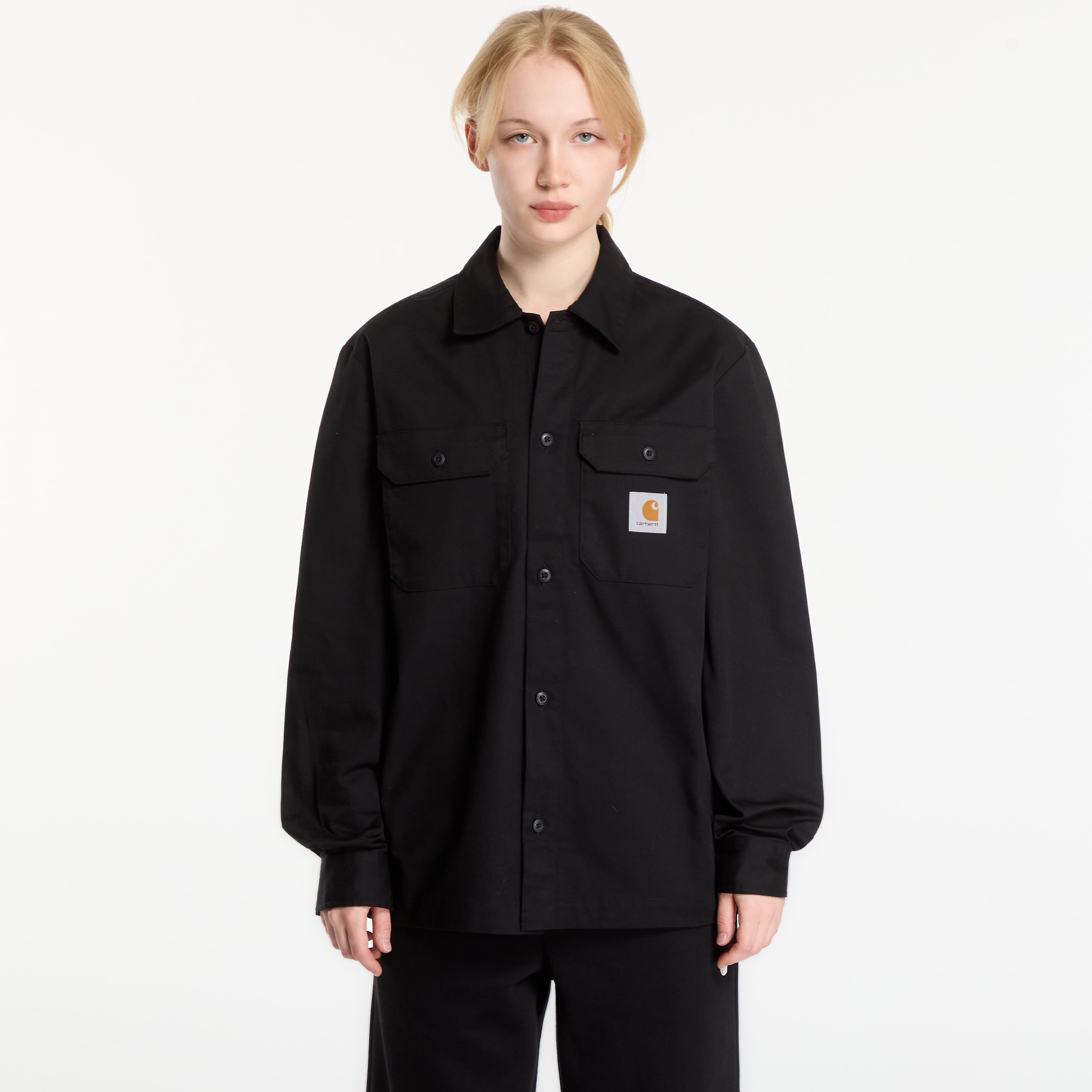 Риза Carhartt WIP L/S Craft Shirt UNISEX Black M