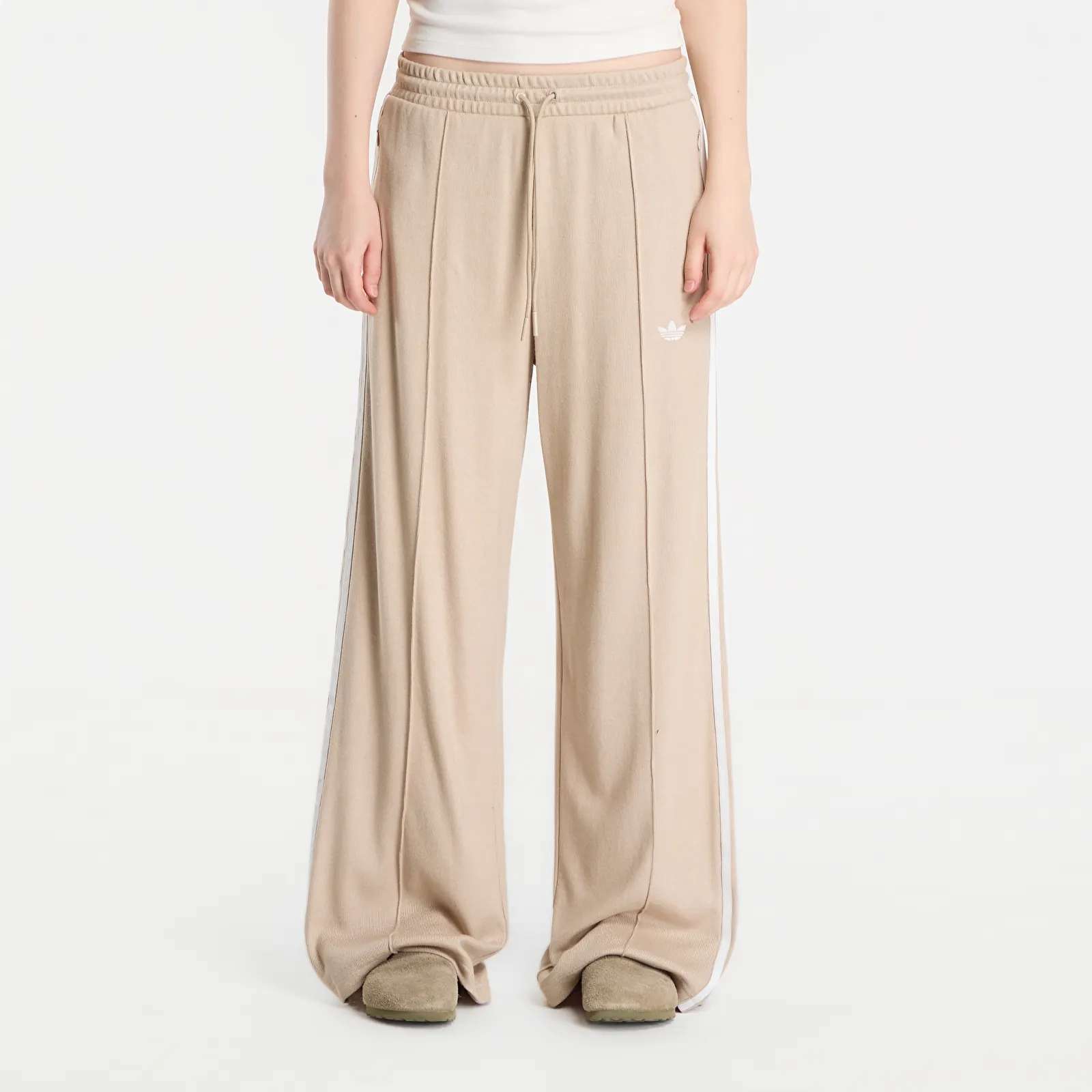 Pantalones de chándal para mujer adidas Knitted Pants Khaki Three