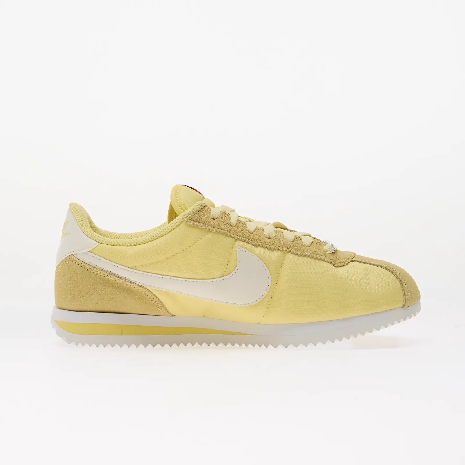 Női cipők Nike Cortez Textile Soft Yellow/ Sail-White-Safety Orange