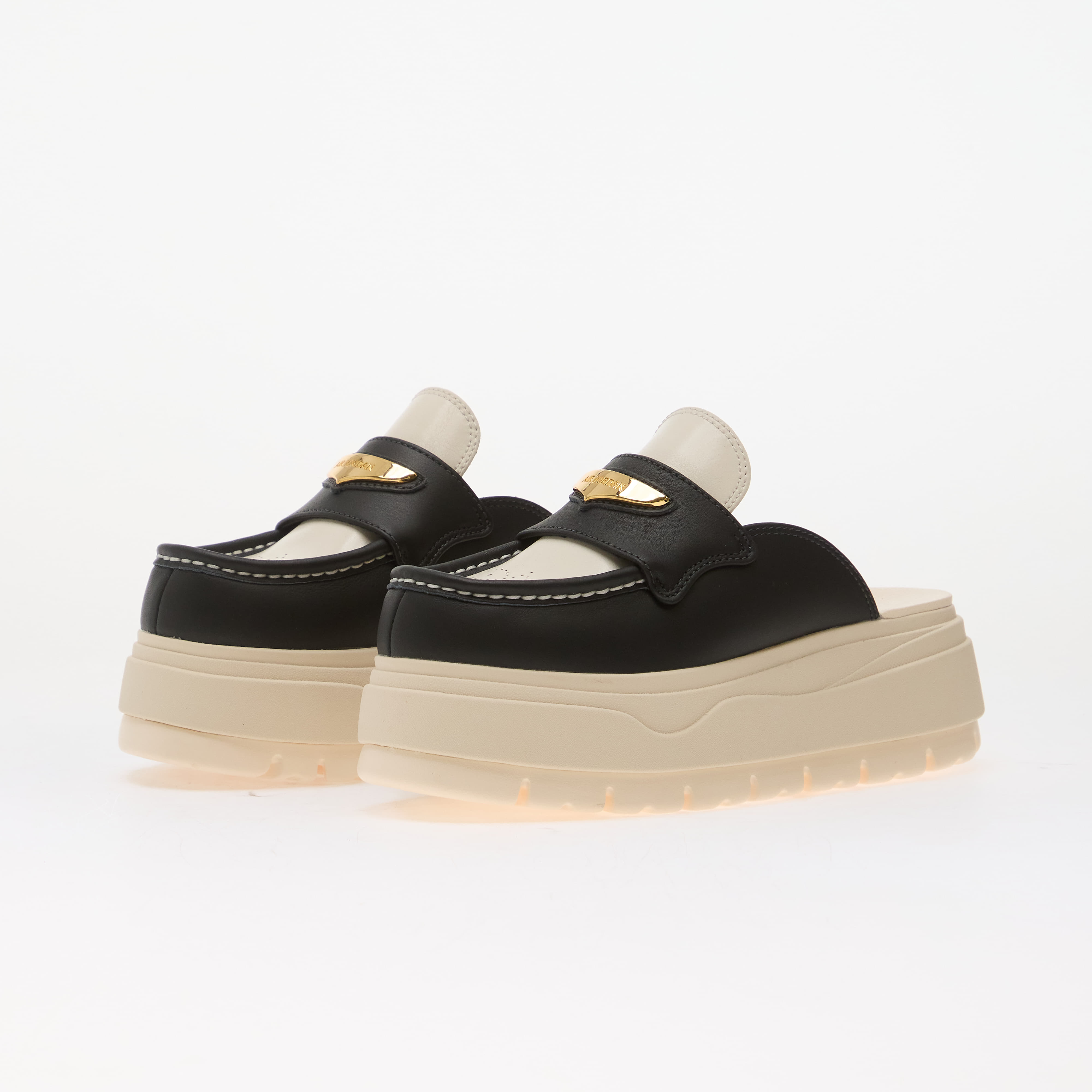 Jordan Air Jordan Mule SE Women's Mules Off Noir/ Metallic Gold-Chalk 10 - 6