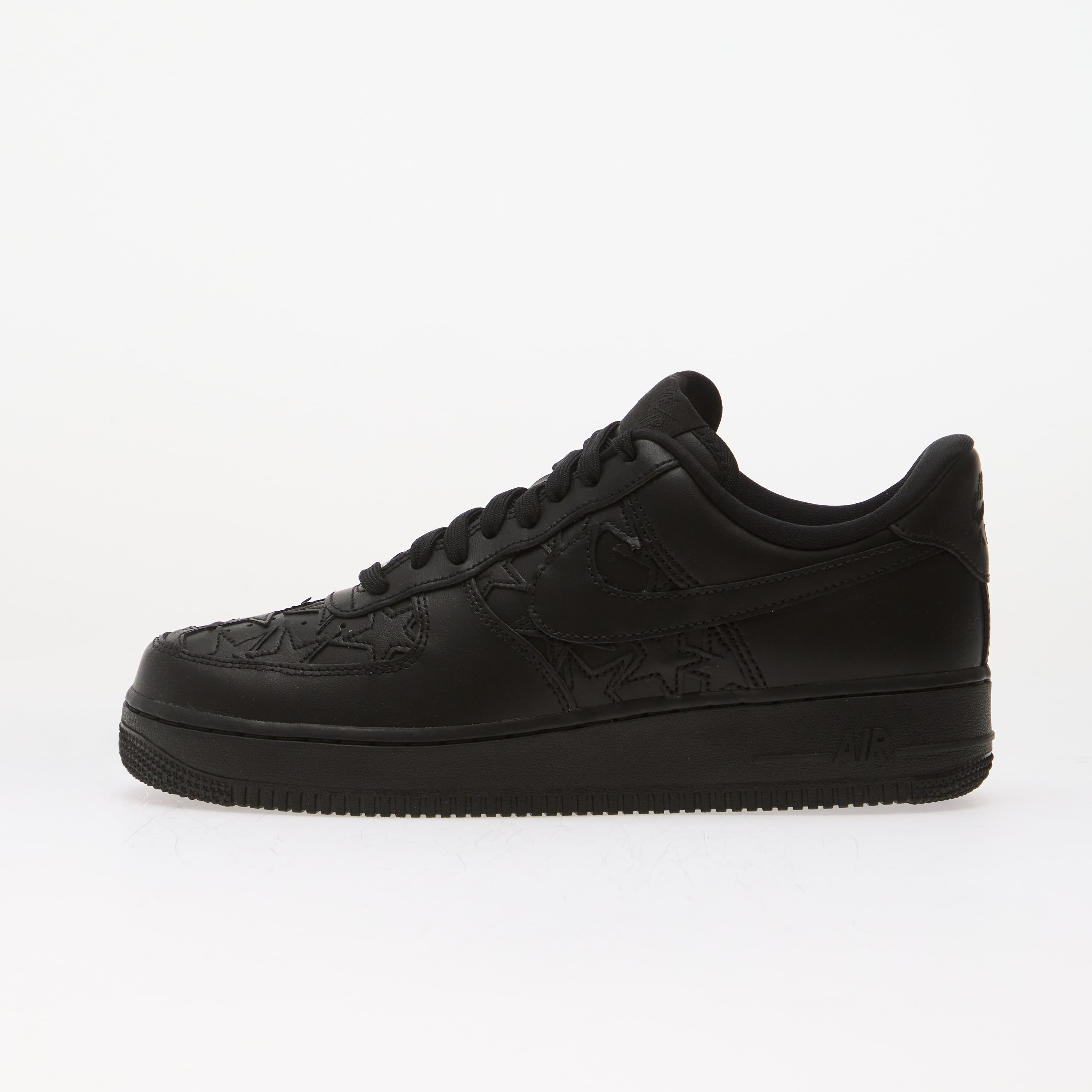 Сникърси Nike Air Force 1 '07 Edge Black/ Black-Metallic Silver EUR 40