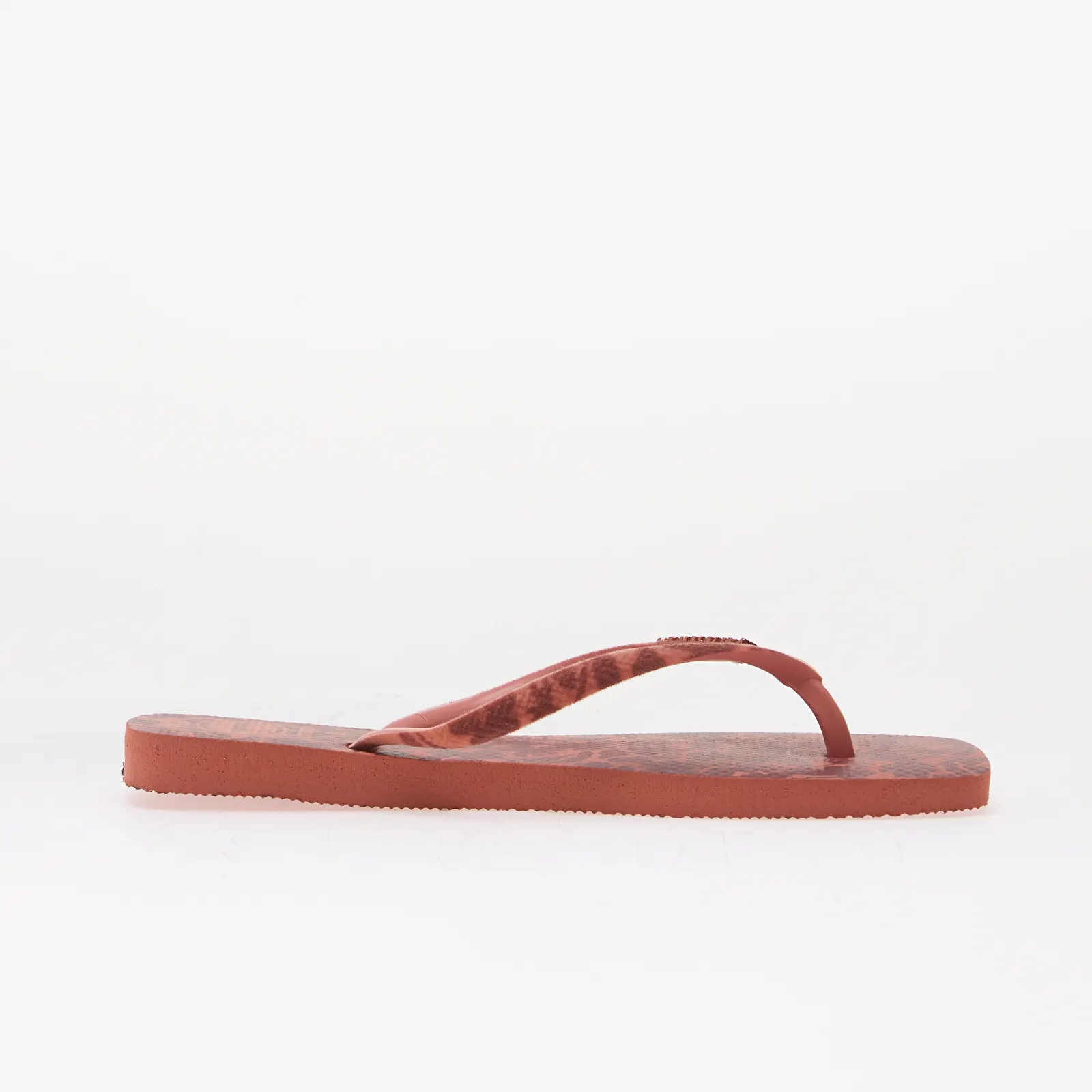 Chinelos de senhora Havaianas Square Velvet Canyon Clay