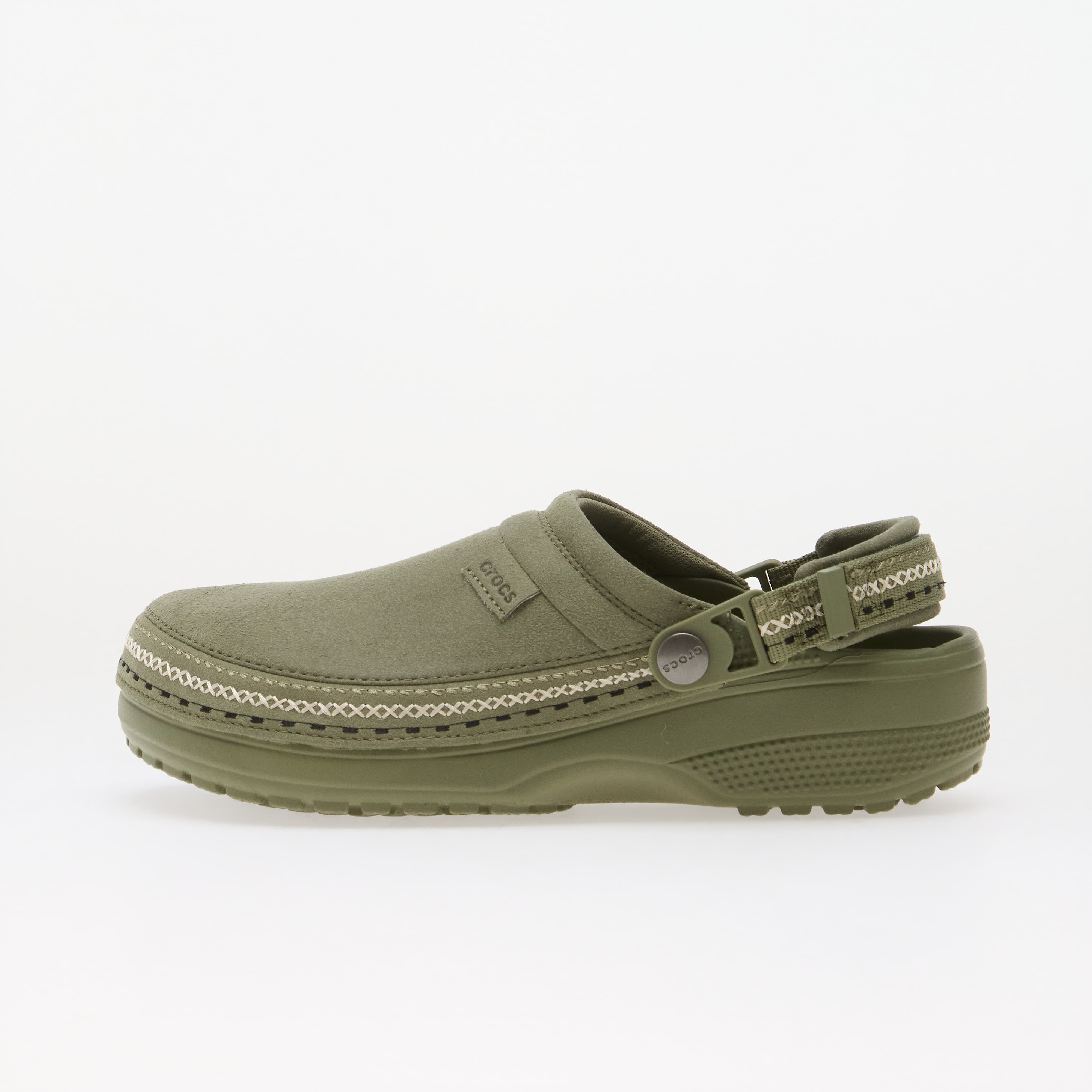 Обувки Crocs Classic Crafted Vegan Suede Stitch Cargo 6