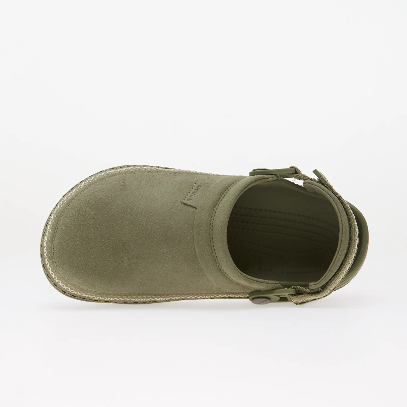 Pánské pantofle Crocs Classic Crafted Vegan Suede Stitch Cargo