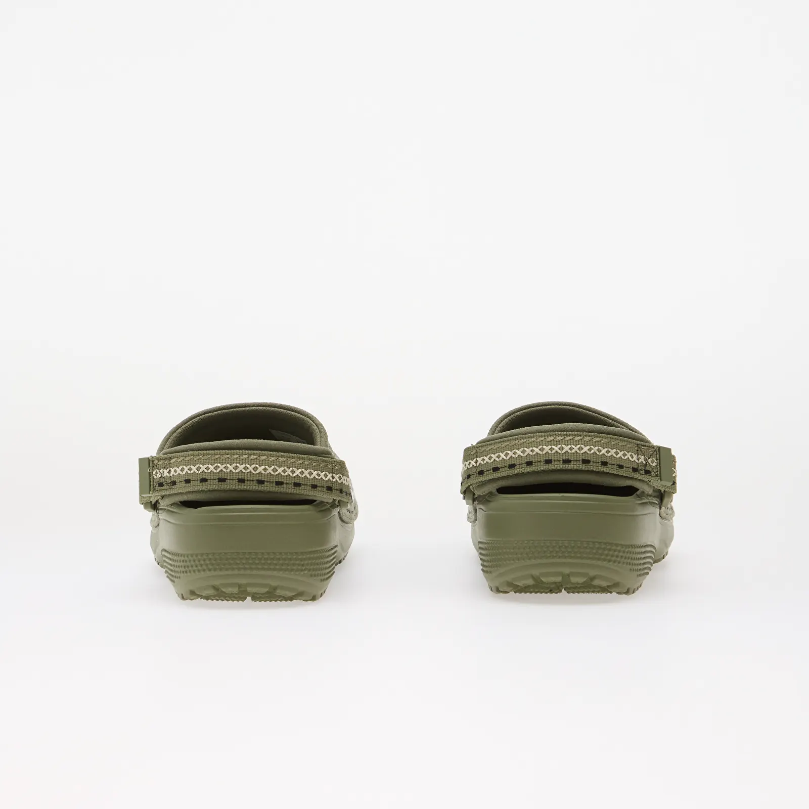 Pánské pantofle Crocs Classic Crafted Vegan Suede Stitch Cargo