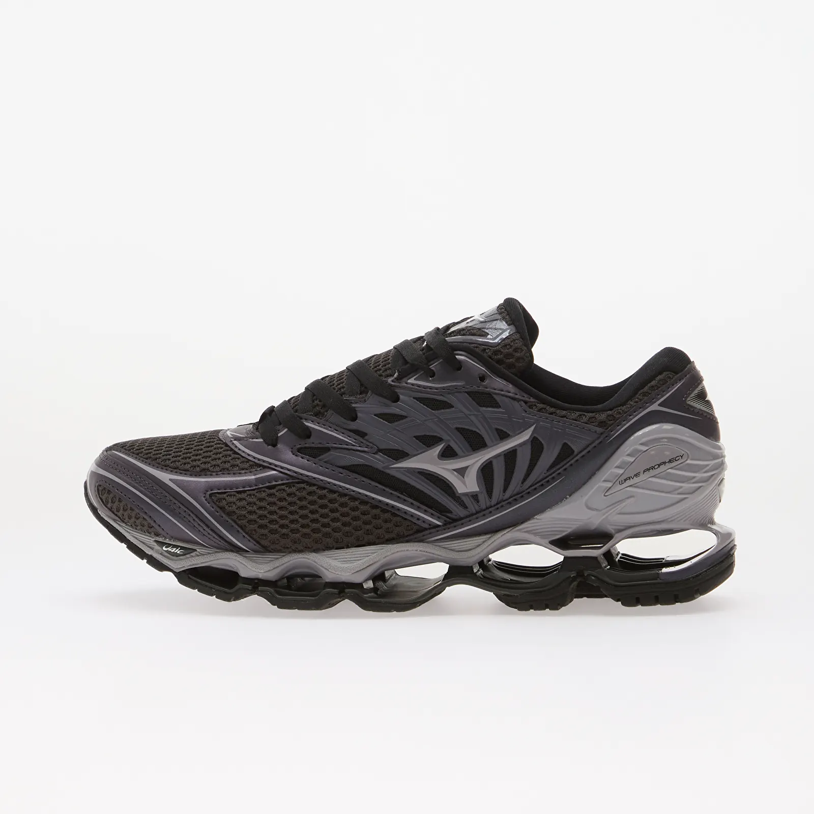 Men's sneakers Mizuno Wave Prophecy LS Black Sand/ Dapple Gray/ Graystone
