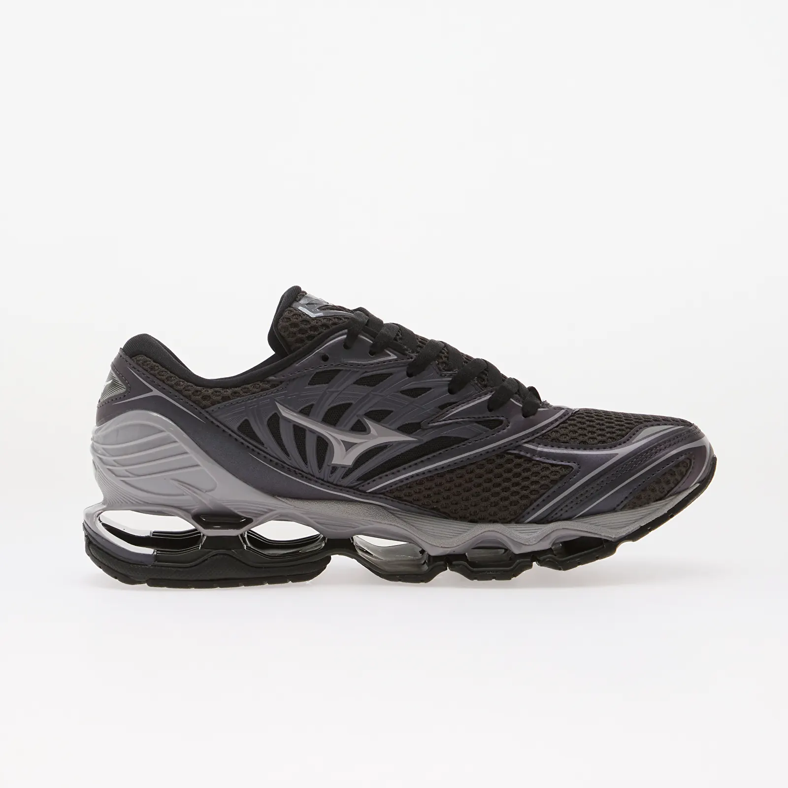 Men's sneakers Mizuno Wave Prophecy LS Black Sand/ Dapple Gray/ Graystone