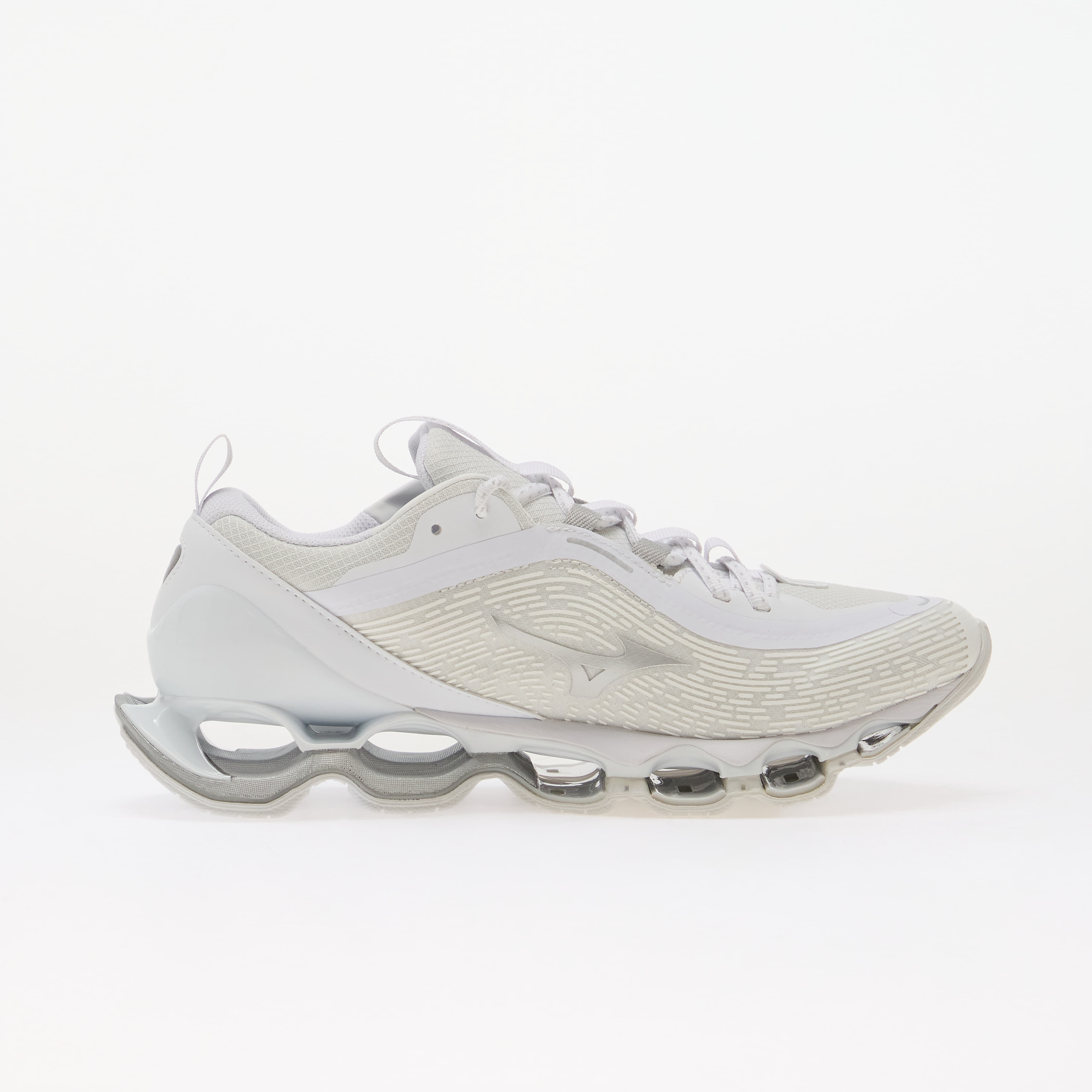 Mizuno Sneakers Mizuno Wave Prophecy 13.2 White/ Silver/ Harbor Mist EUR 47 - 3