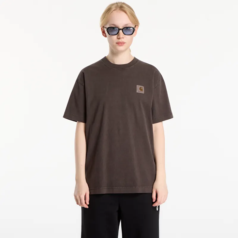 T-shirt Carhartt WIP S/S Vista T-Shirt UNISEX Tobacco Garment Dyed