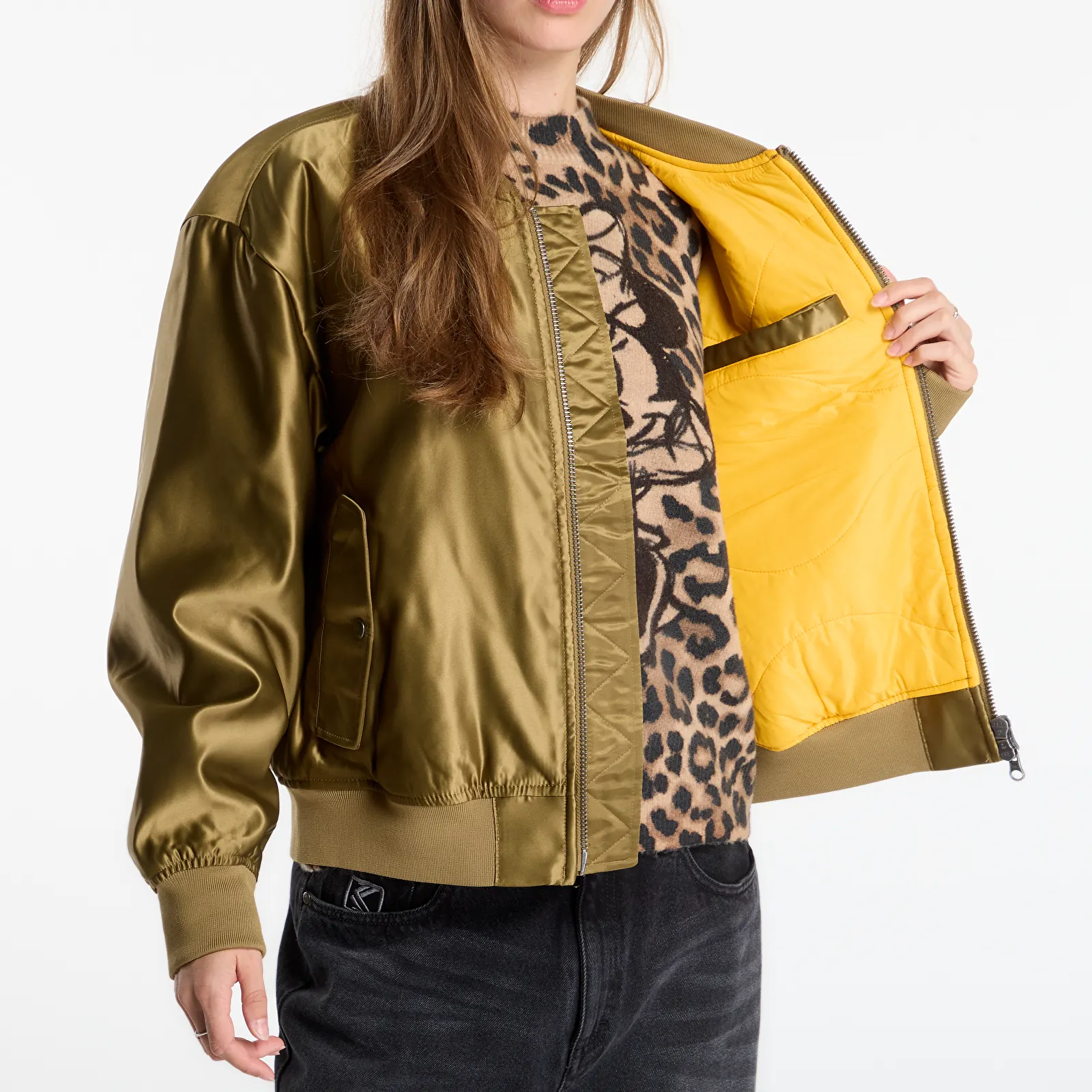 Jacken Vans Bomber Olive Brown