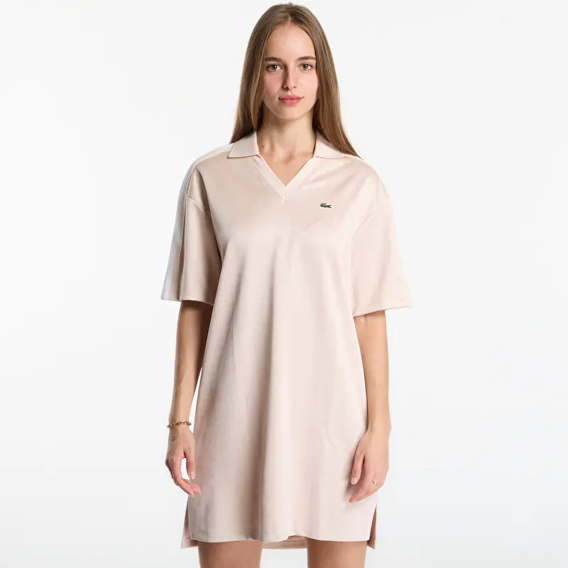Kjole Lacoste Polo Dresses Mansia/Sisal