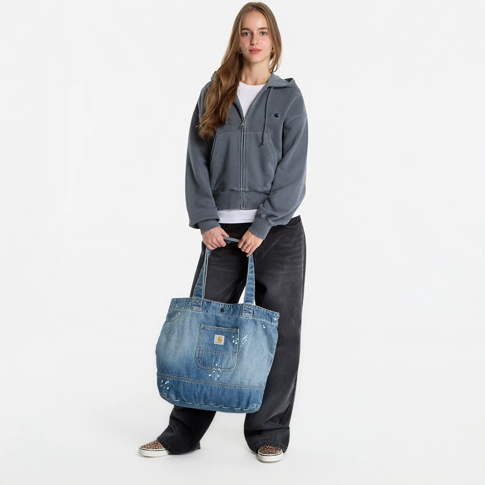 Sweatshirts Carhartt WIP W' Hooded Nelson Jacket Styx