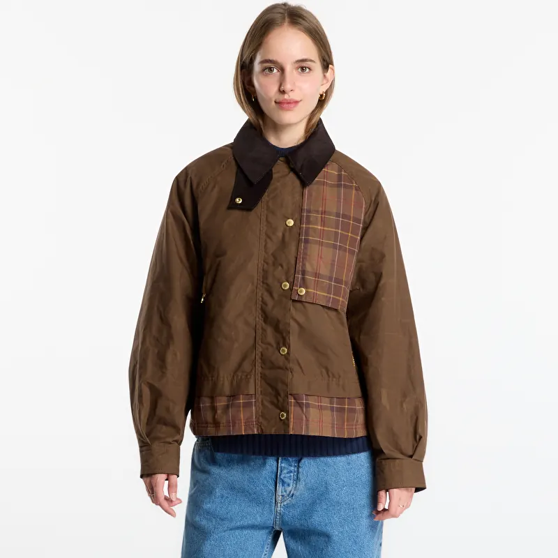 Jas Barbour Truro Casual Jacket Bark/ Muted/ Mixed Tartan