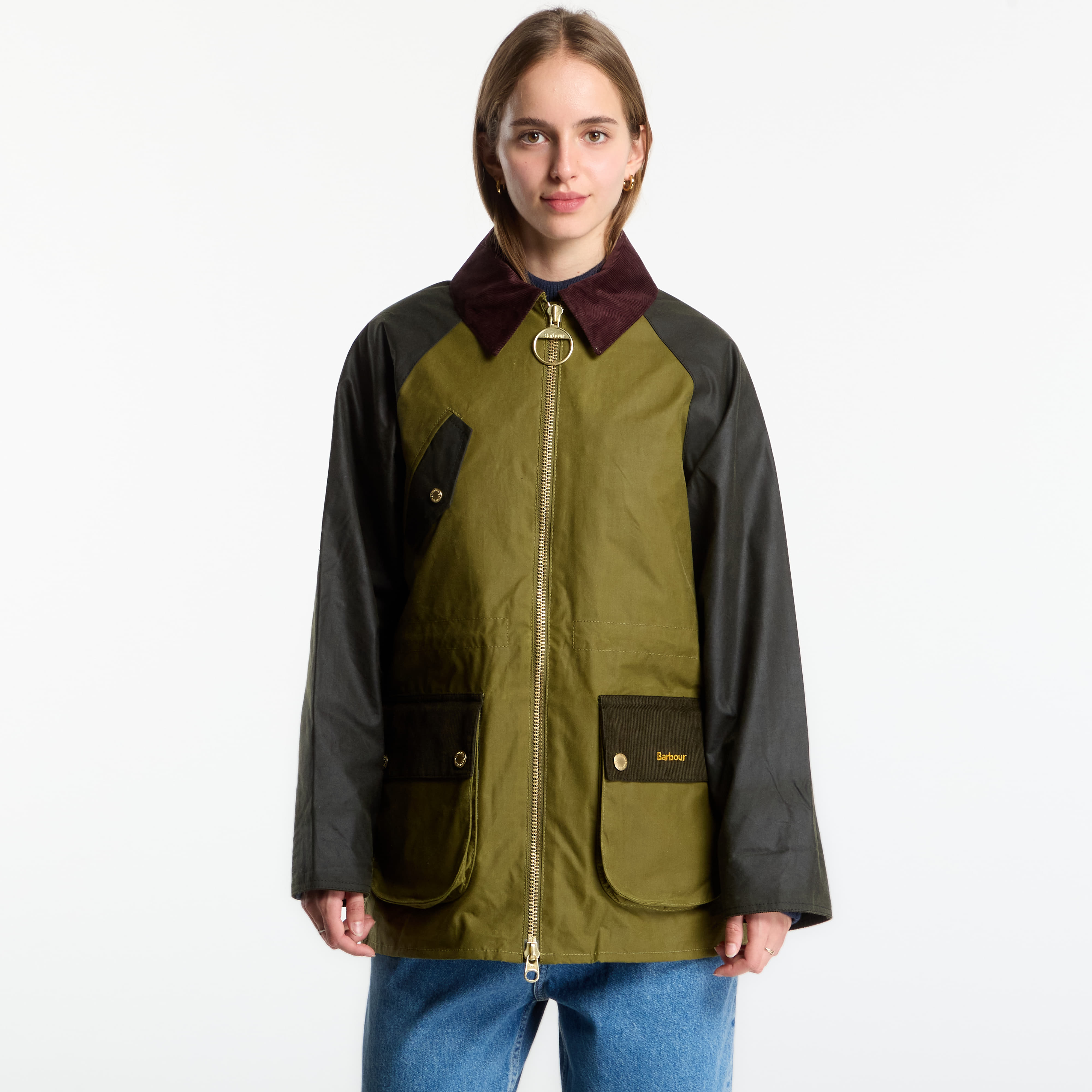 Яке Barbour Treeton Wax Jacket Golden Olive/ Fern/ Ancient S