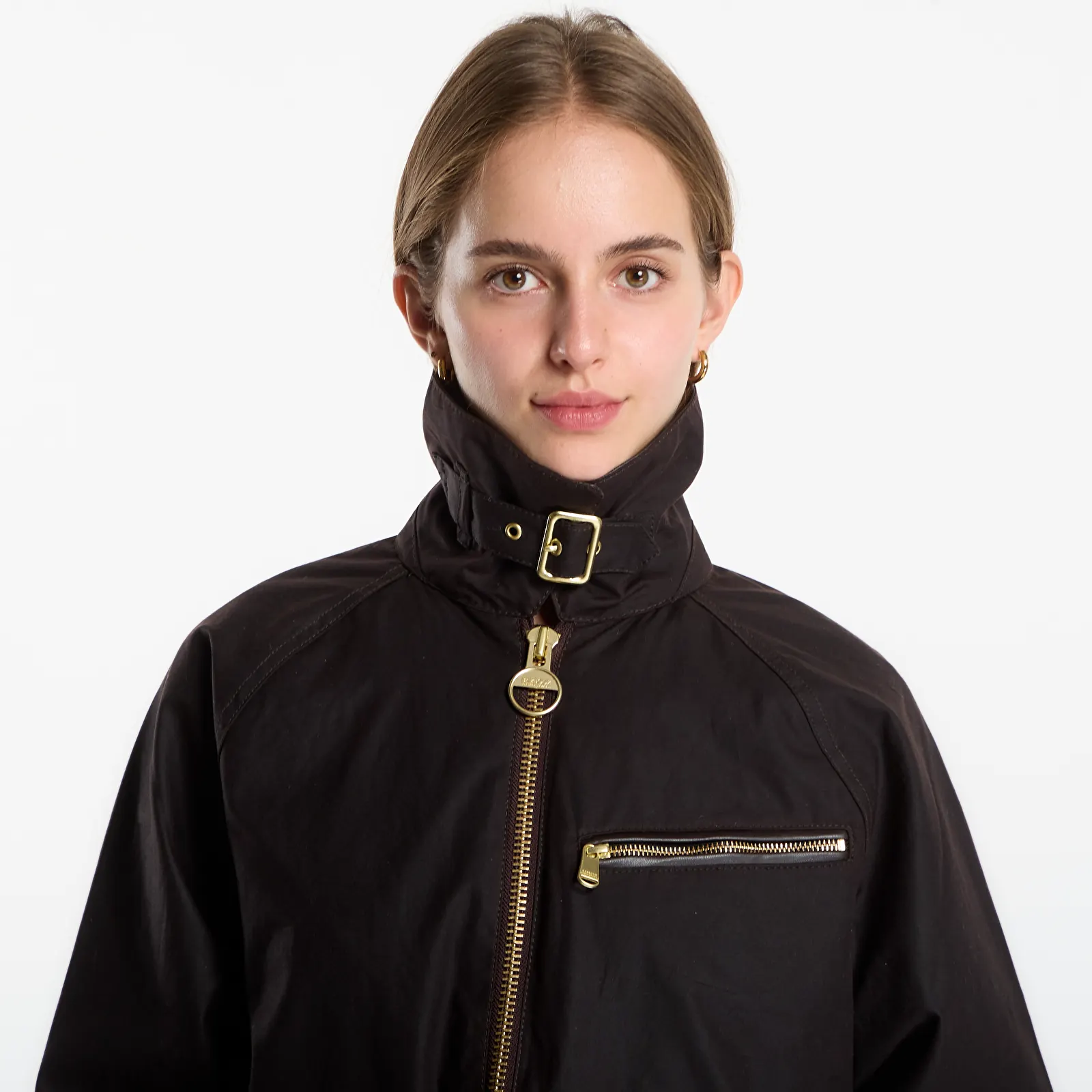 Vestes  Barbour B.Intl Donnington Wax Jacket Rustic/ Truffle Northumberland Check