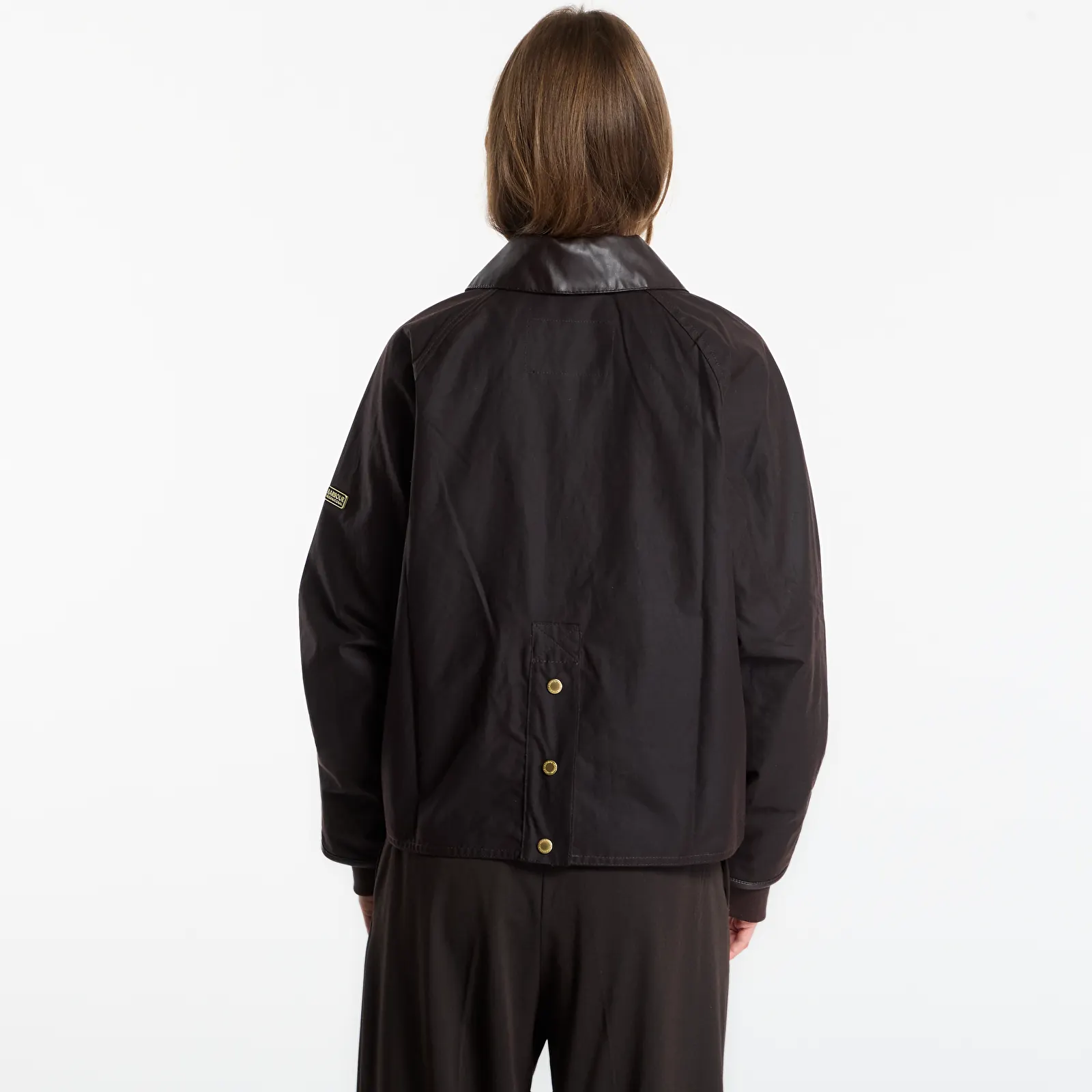 Vestes  Barbour B.Intl Donnington Wax Jacket Rustic/ Truffle Northumberland Check