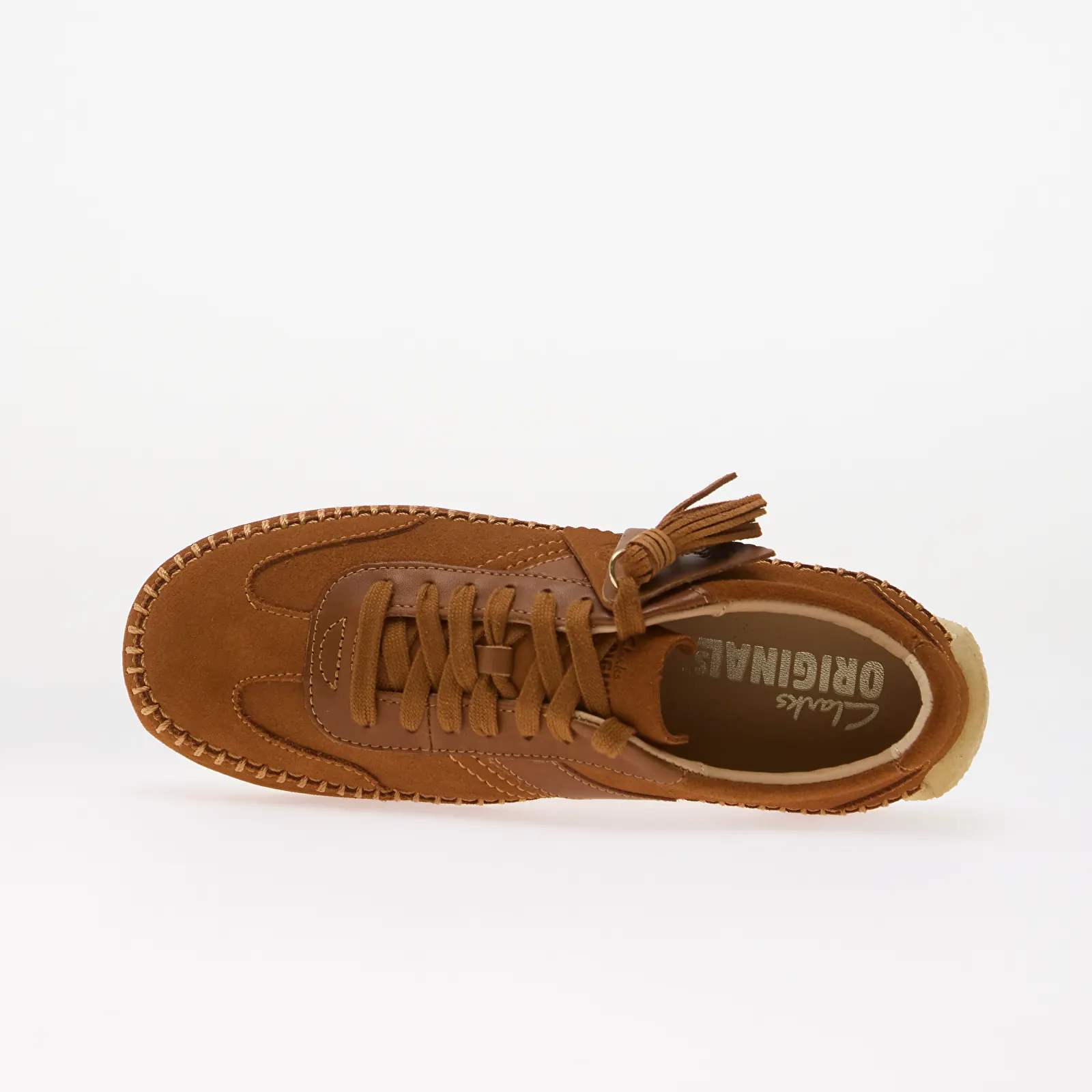Damen-Turnschuhe Clarks Originals Tor Low Ginger Suede