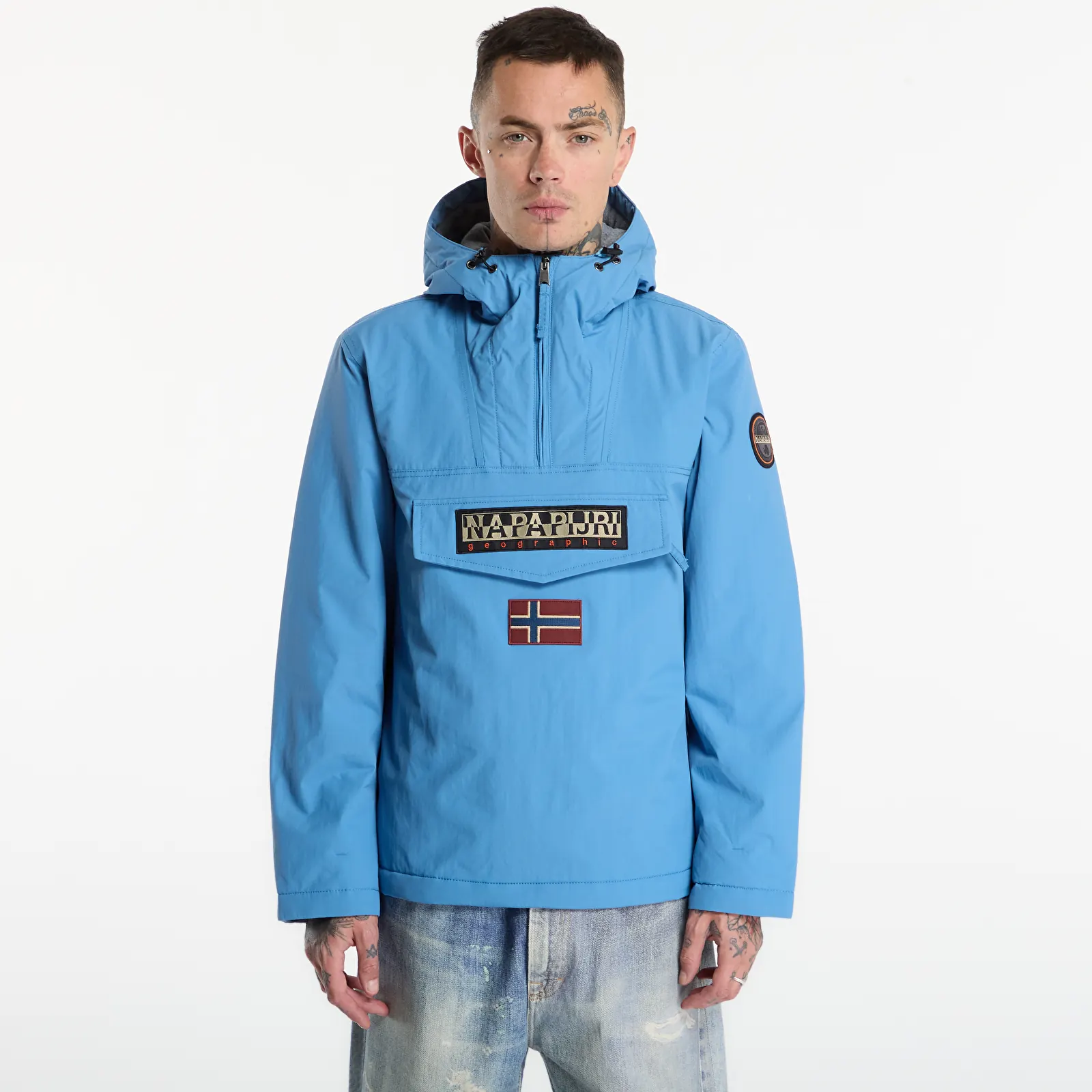 Jakker for menn Napapijri Rainforest Winter 3 Cyaneus