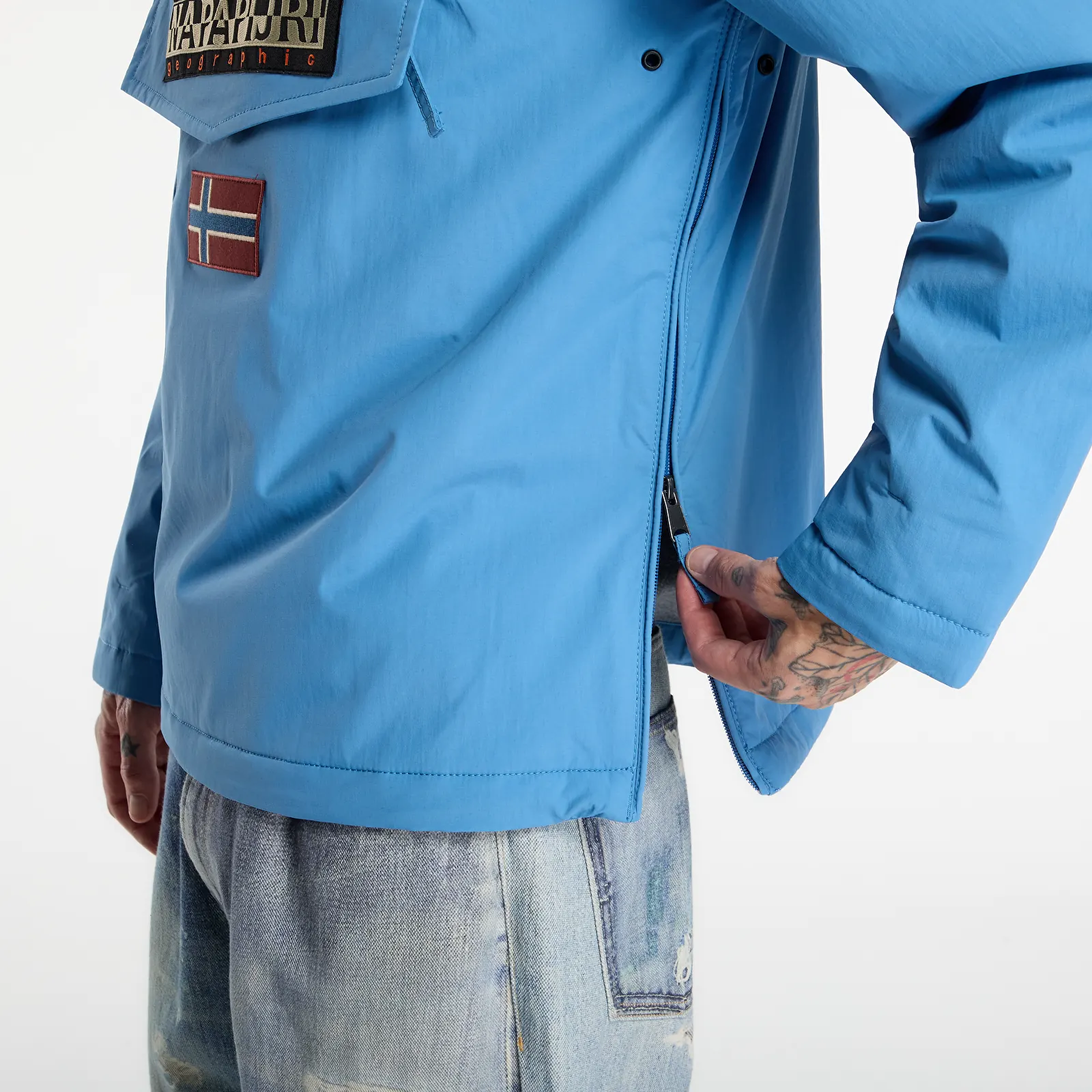 Jakker for menn Napapijri Rainforest Winter 3 Cyaneus