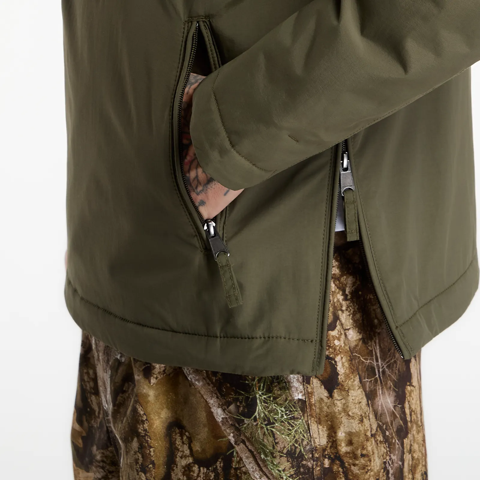 Jakker for menn Napapijri Rainforest Pocket 2 Olive Night