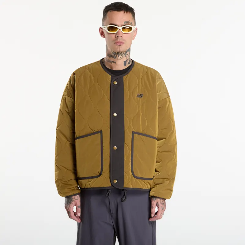Bomberis New Balance Quilted Bomber Bark