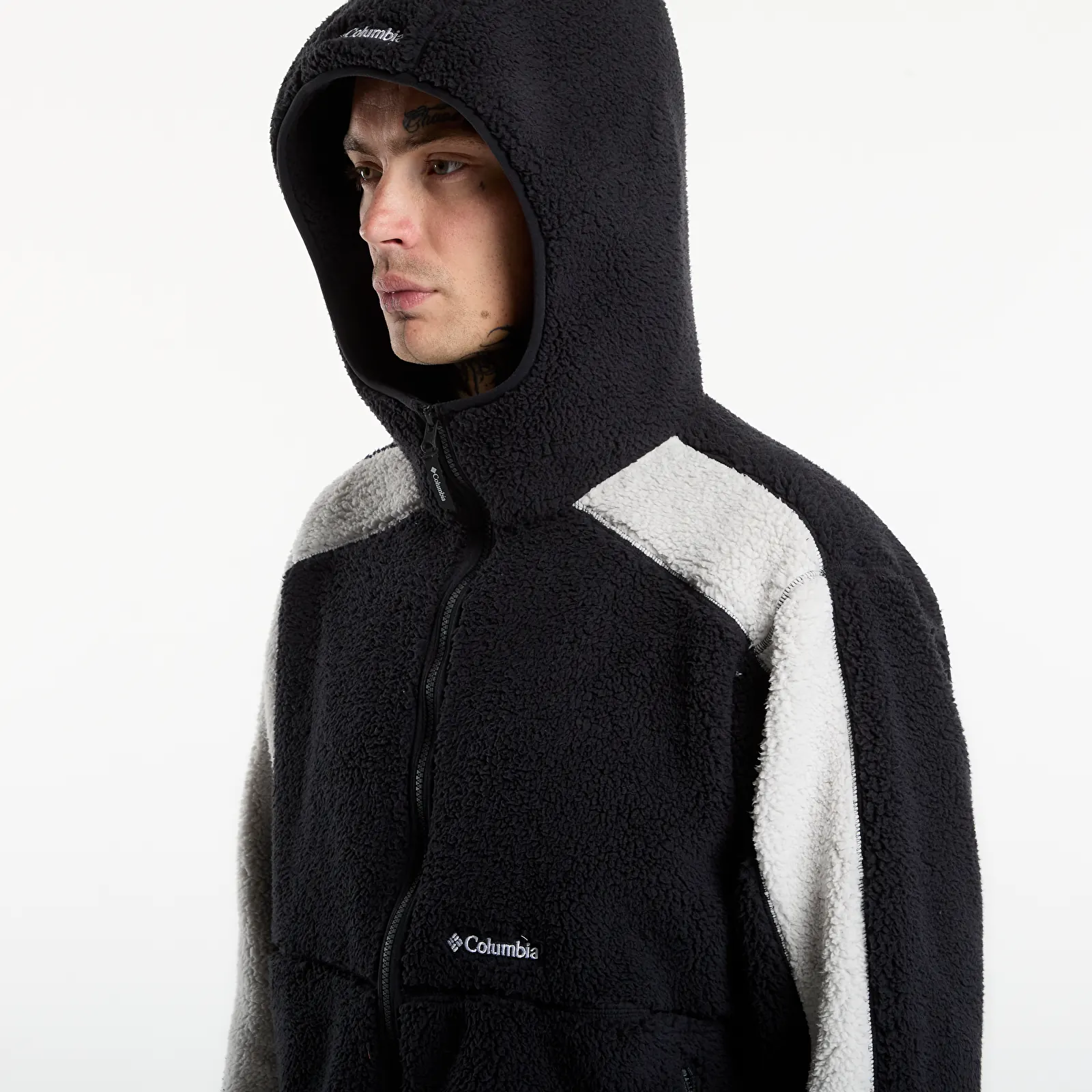 Men's sweatshirts Columbia Mou/tain™ Fleece Hoodie Black, Moonston