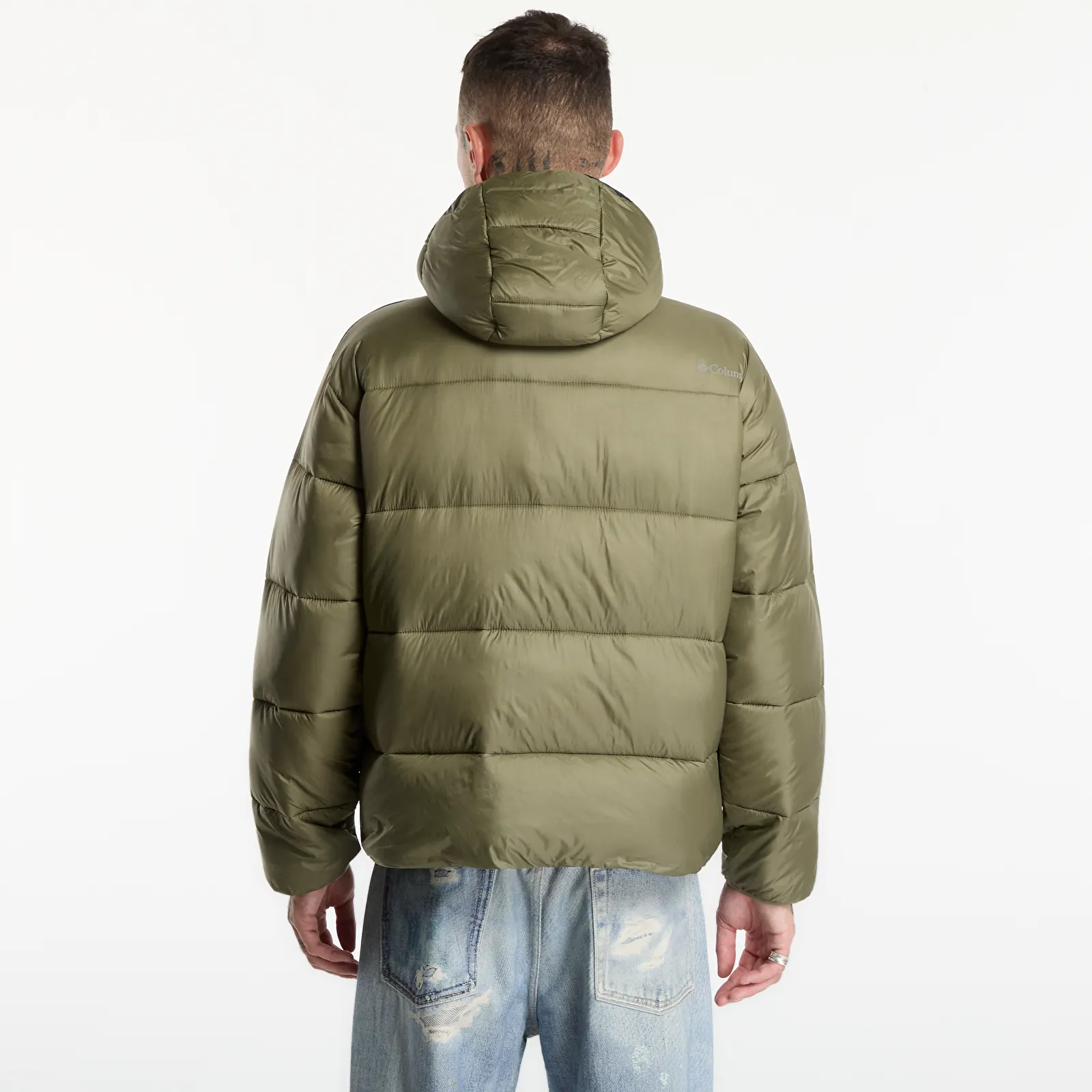 Pánske bundy Columbia St/rmwall™ Balaclava Jacket Stone Green