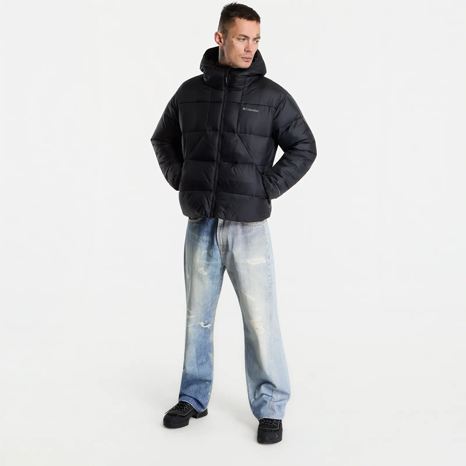 Pánske bundy Columbia St/rmwall™ Balaclava Jacket Black