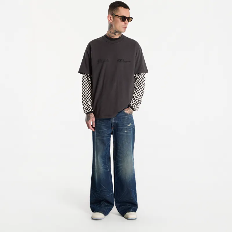 T-shirt Carhartt WIP S/S Boxed T-Shirt UNISEX Soot Garment Dyed