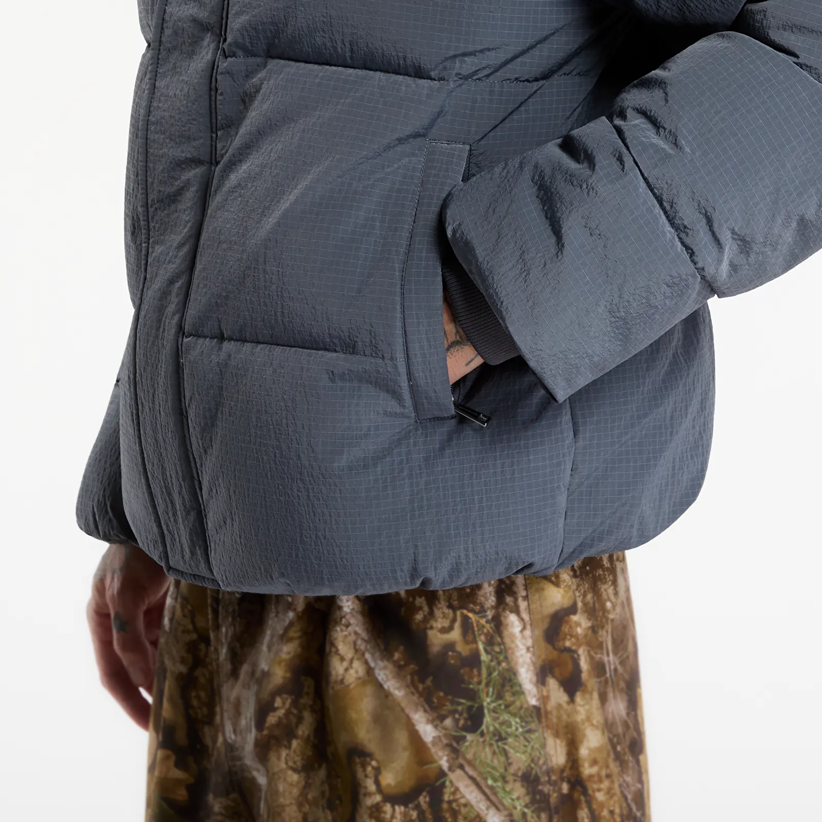 Vestes pour hommes Daily Paper Ripstop Puffer Jacket Turbulance