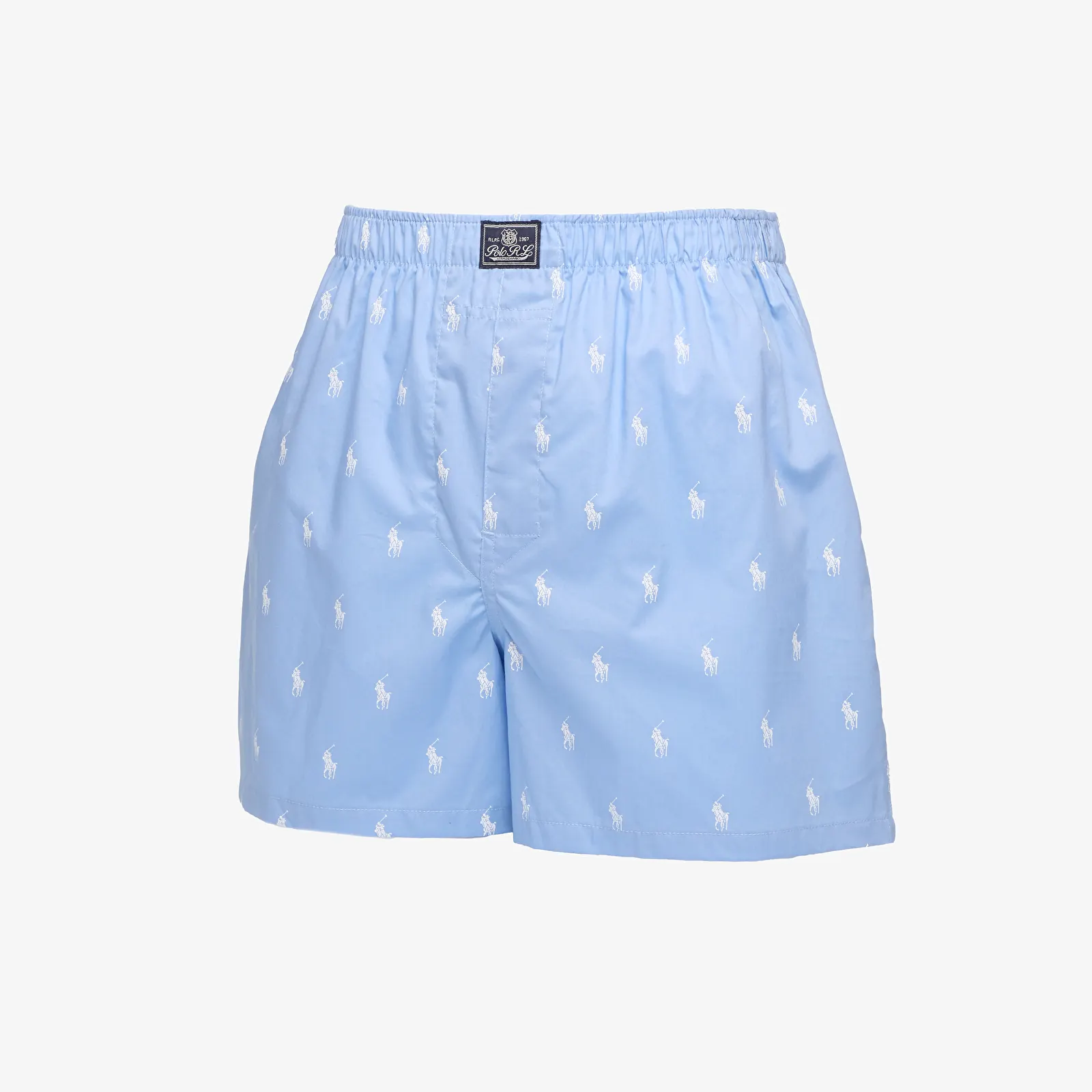 Мужские боксеры Ralph Lauren Polo Open Boxer 3-Pack Blue
