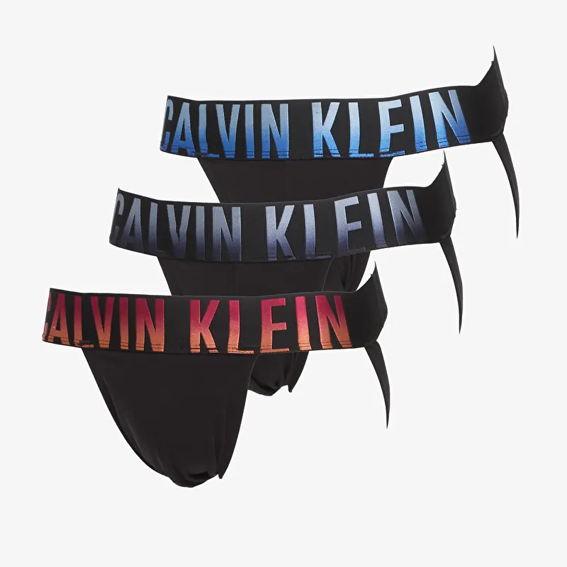 Calvin Klein Jock Strap 3-Pack Black