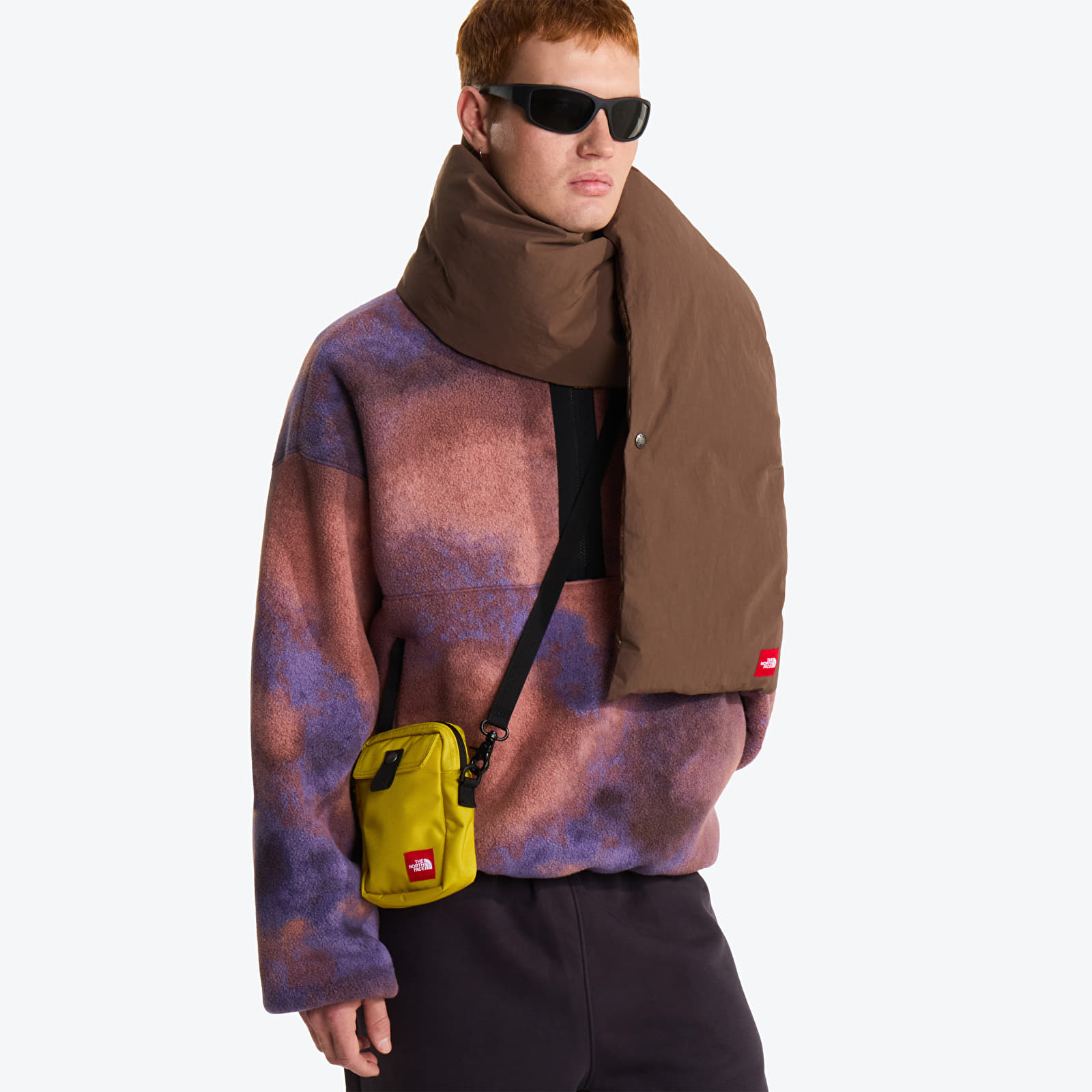 Sacs à bandoulière pour hommes The North Face TNF RB Small Bag Pigment Yellow