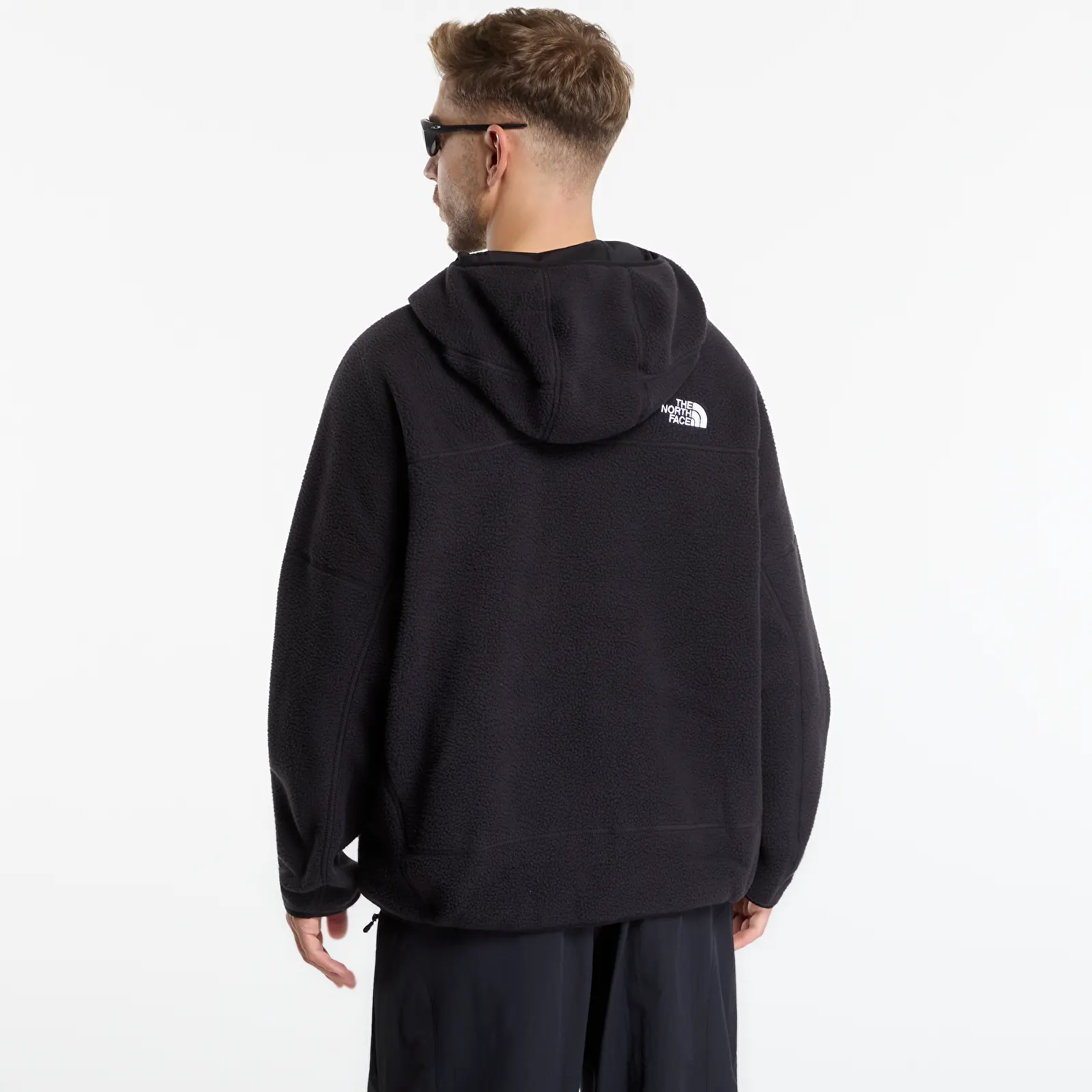 Dukserice The North Face NSE Full Zip Mask Fleece TNF Black