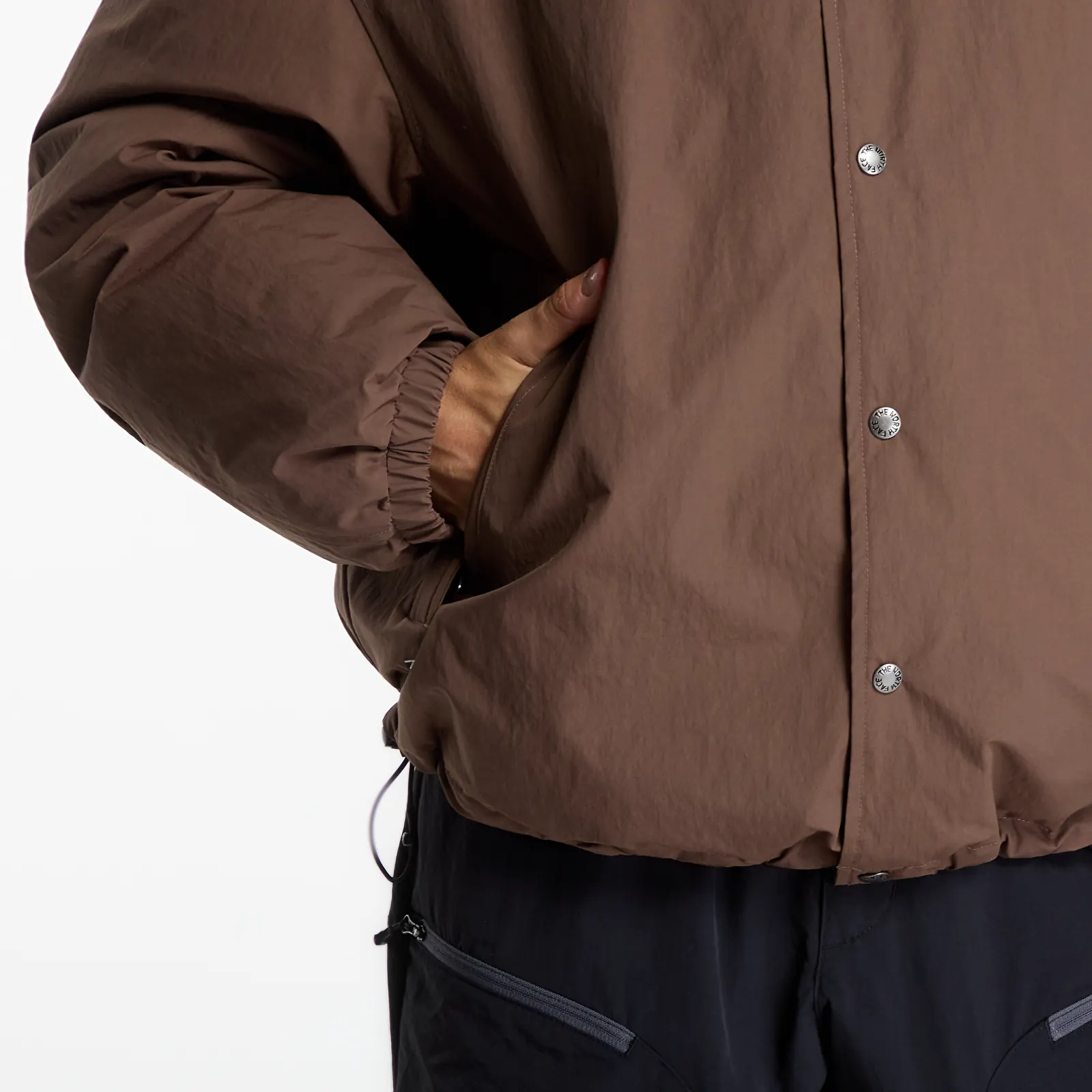 Vyriškos striukės The North Face TNF RB Down Jacket Smokey Brown