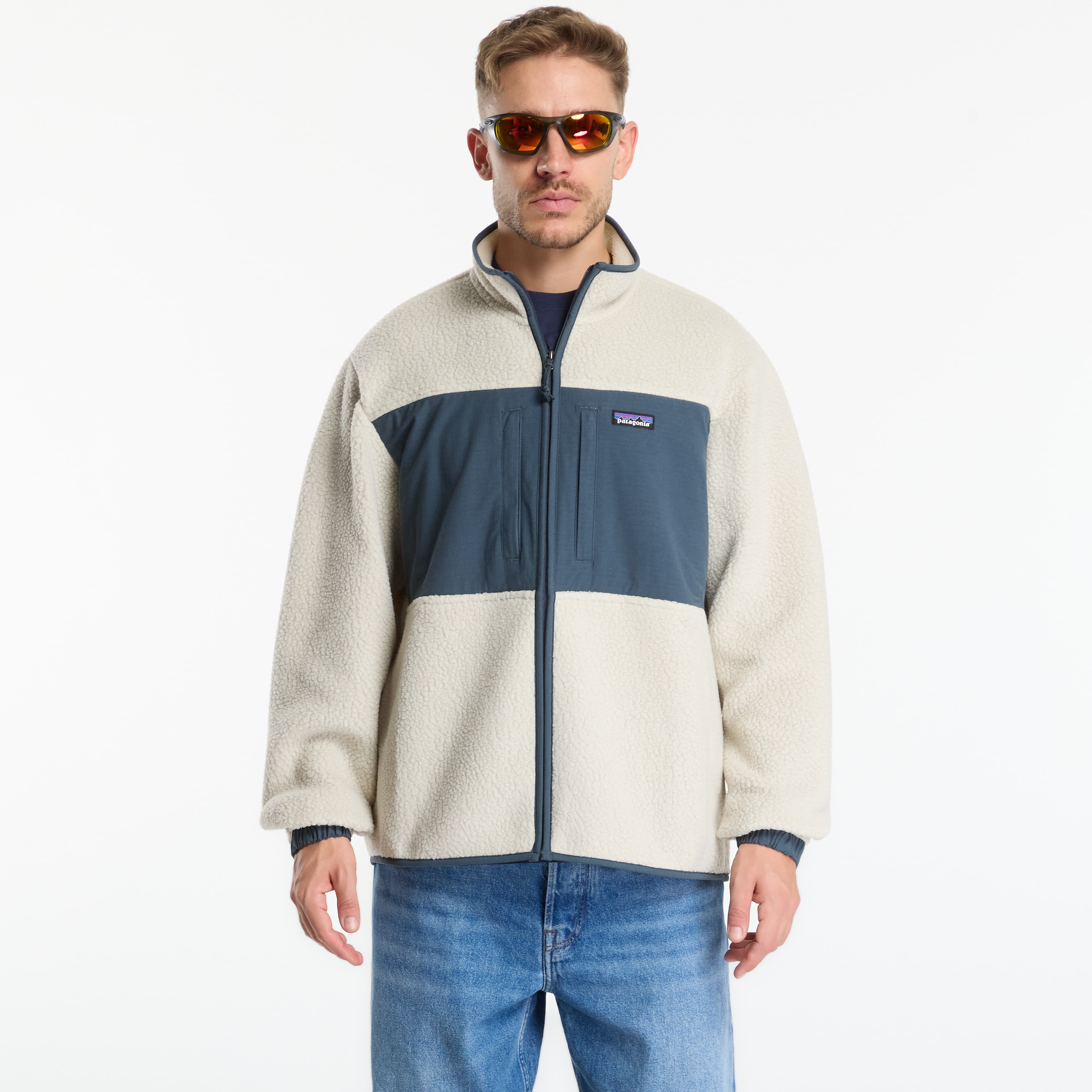 Яке Patagonia M's Retro Pile Patch Jacket Pelican M