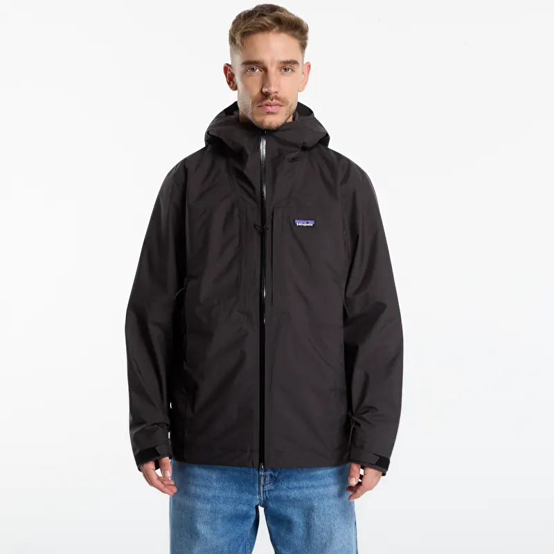 Jacke Patagonia Insulated Boulder Fork Rain Jacket Black