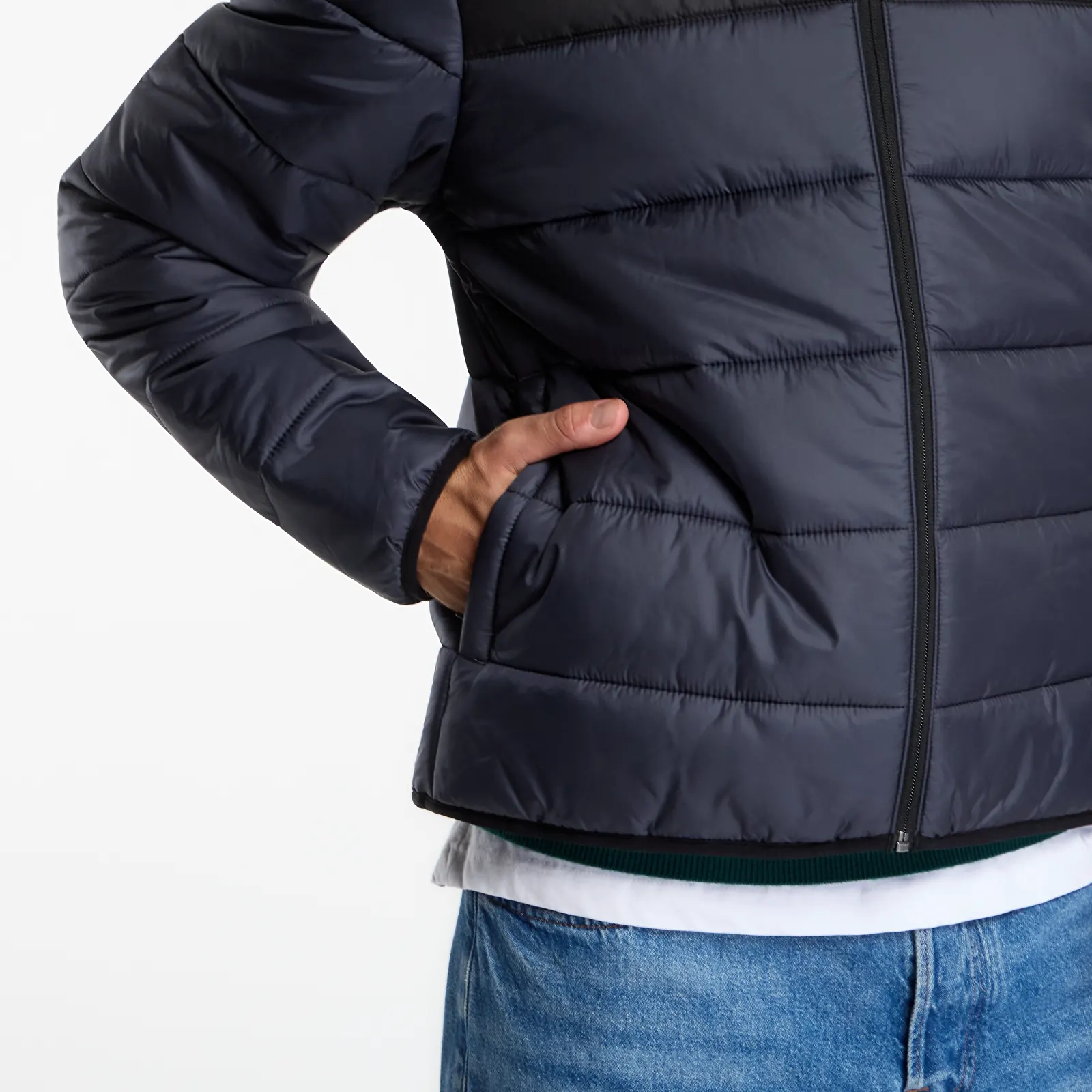 Jackets Lacoste Puffer Jackets Black/Graphite
