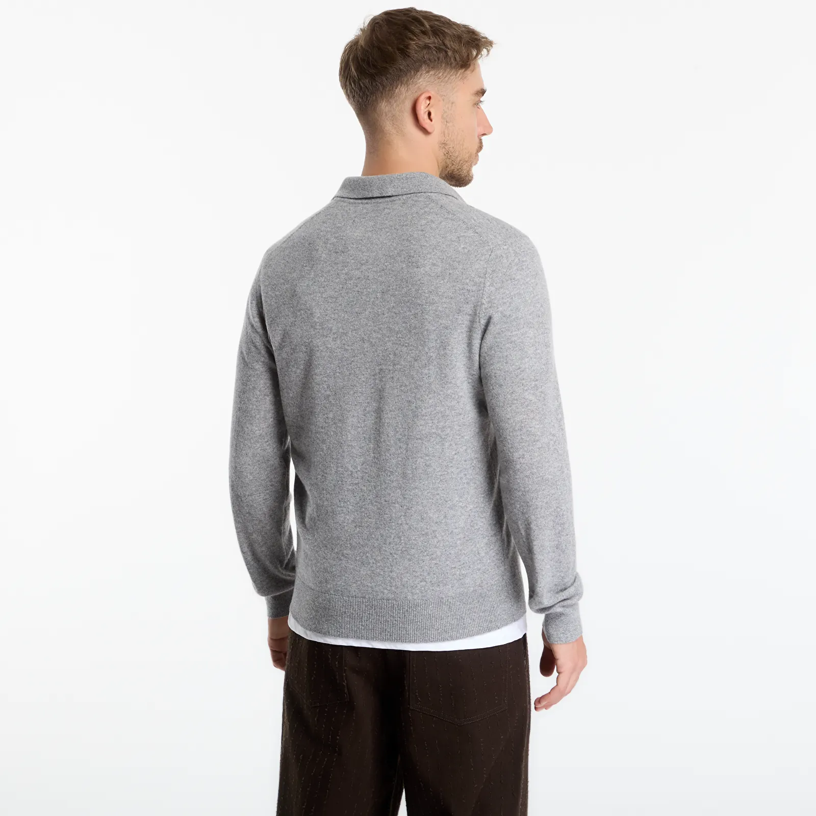 Свитеры и джемперы MC2 Saint Barth Covent Cashmere Sweater Grey Melange