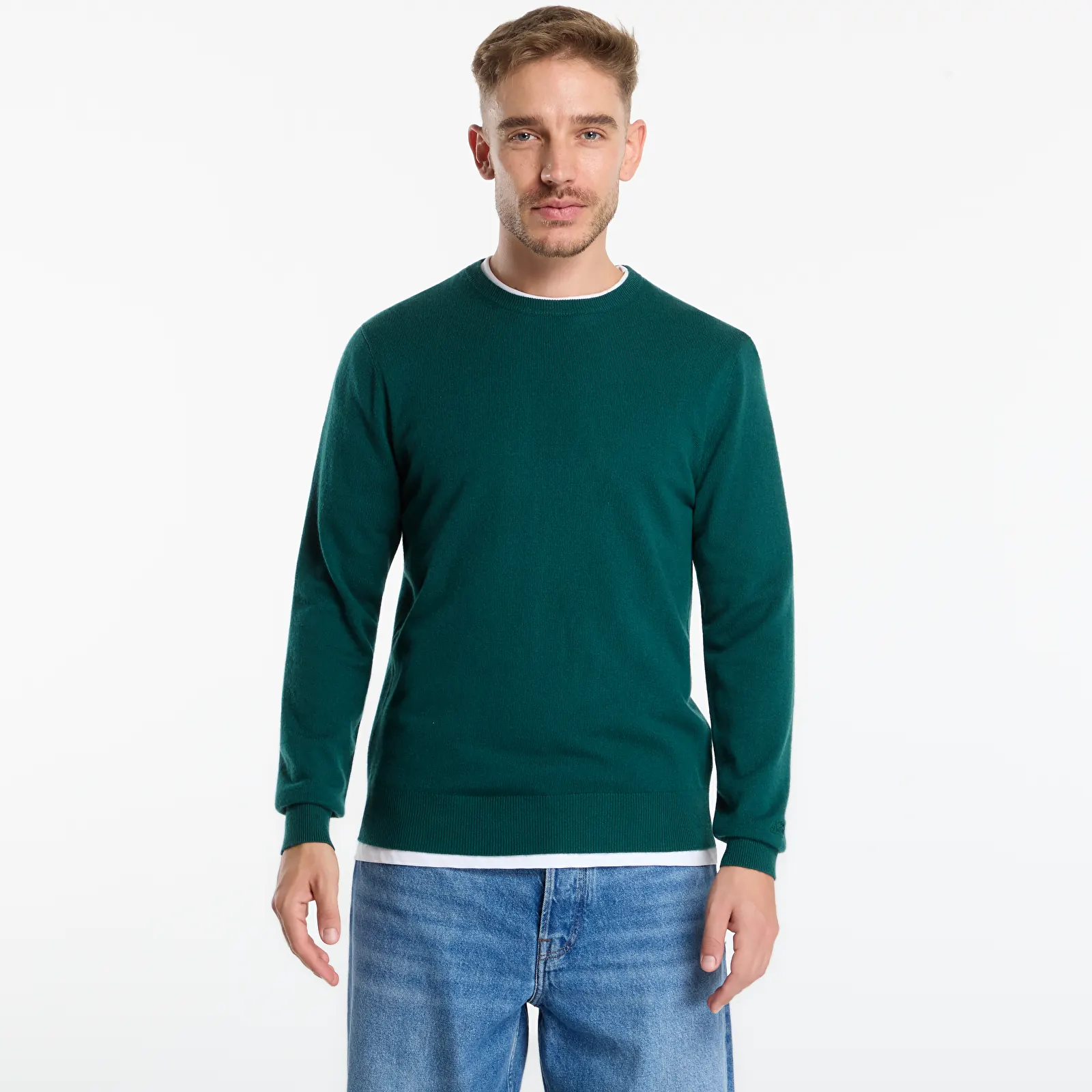 Pullover MC2 Saint Barth Regent Merinocash Sweater British Green