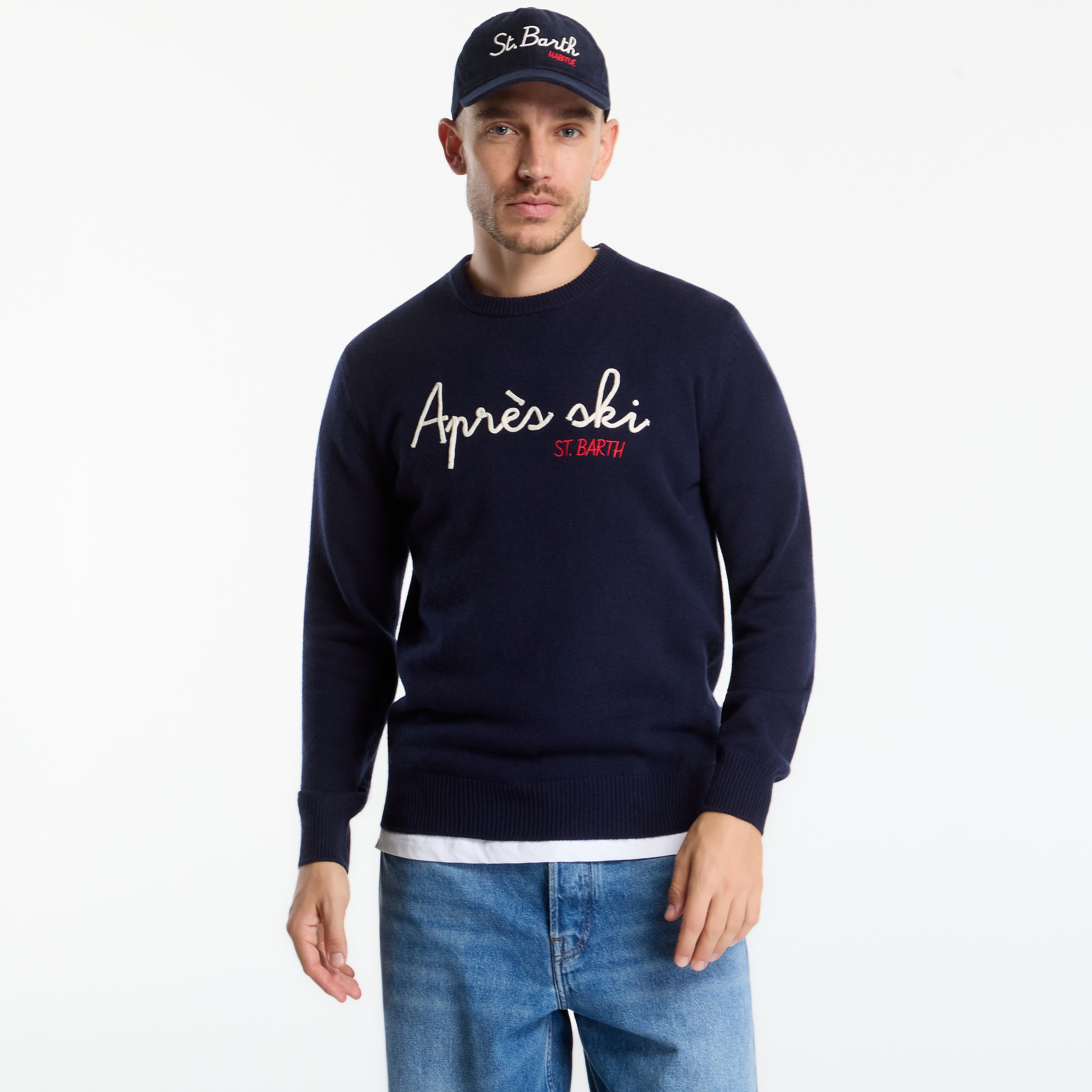 Svetr MC2 Saint Barth Heron Sweater SB Apres Ski XL