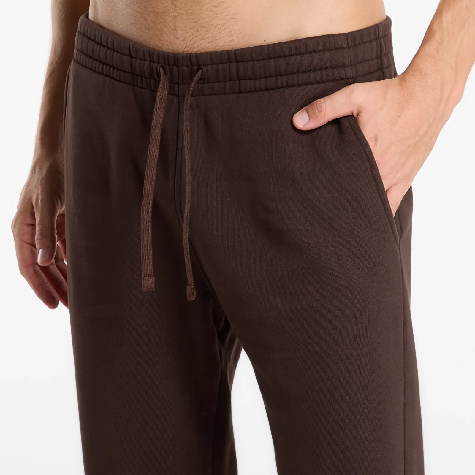 Сортивные штаны MC2 Saint Barth Bolt Wn Raw Sweatpants Dark Brown