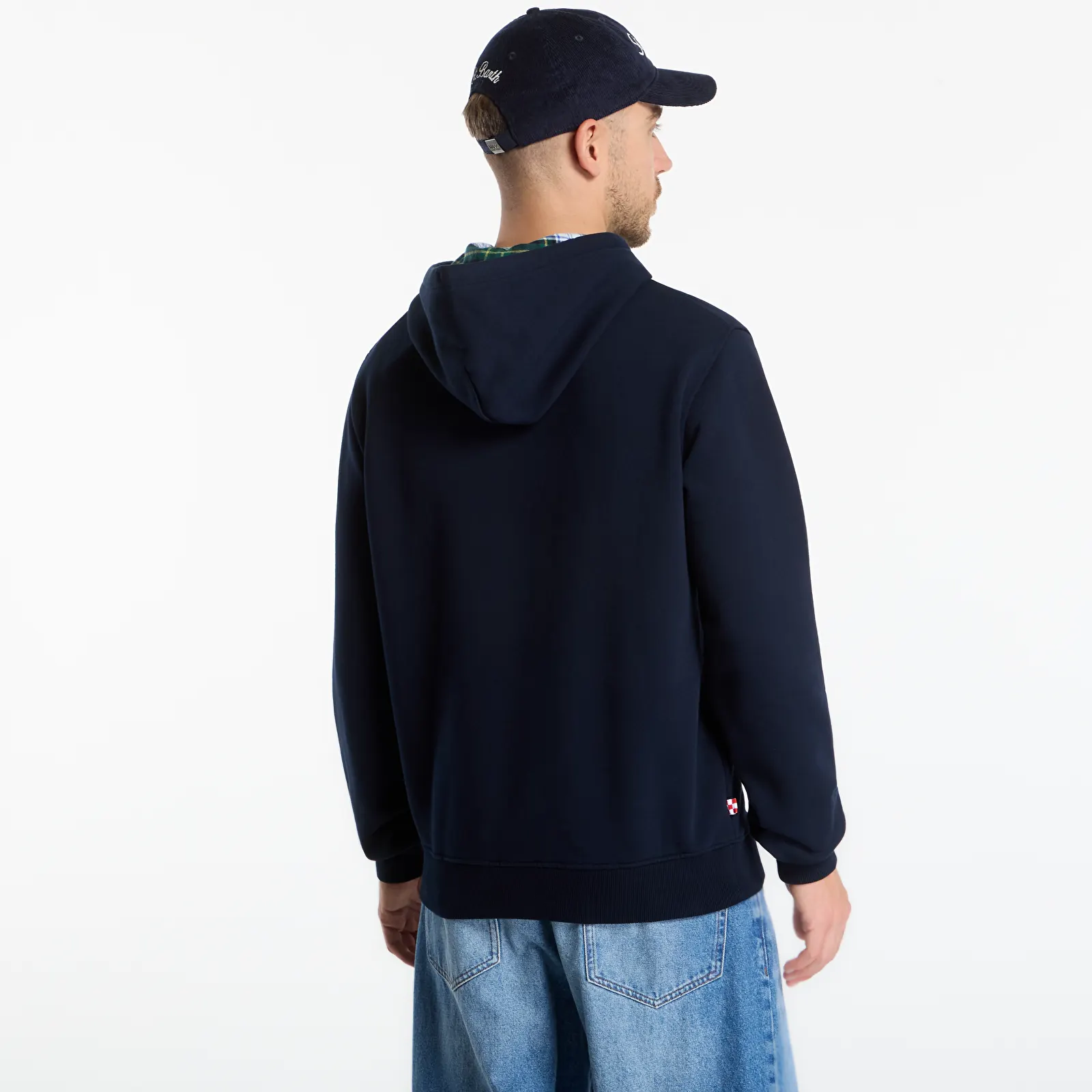Kapucnis pulóverek és pulcsik MC2 Saint Barth Tribeca Sweatshirt Tartan